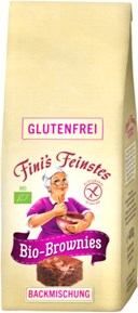 Bild zu Fini’s Feinstes Bio-Brownies glutenfrei