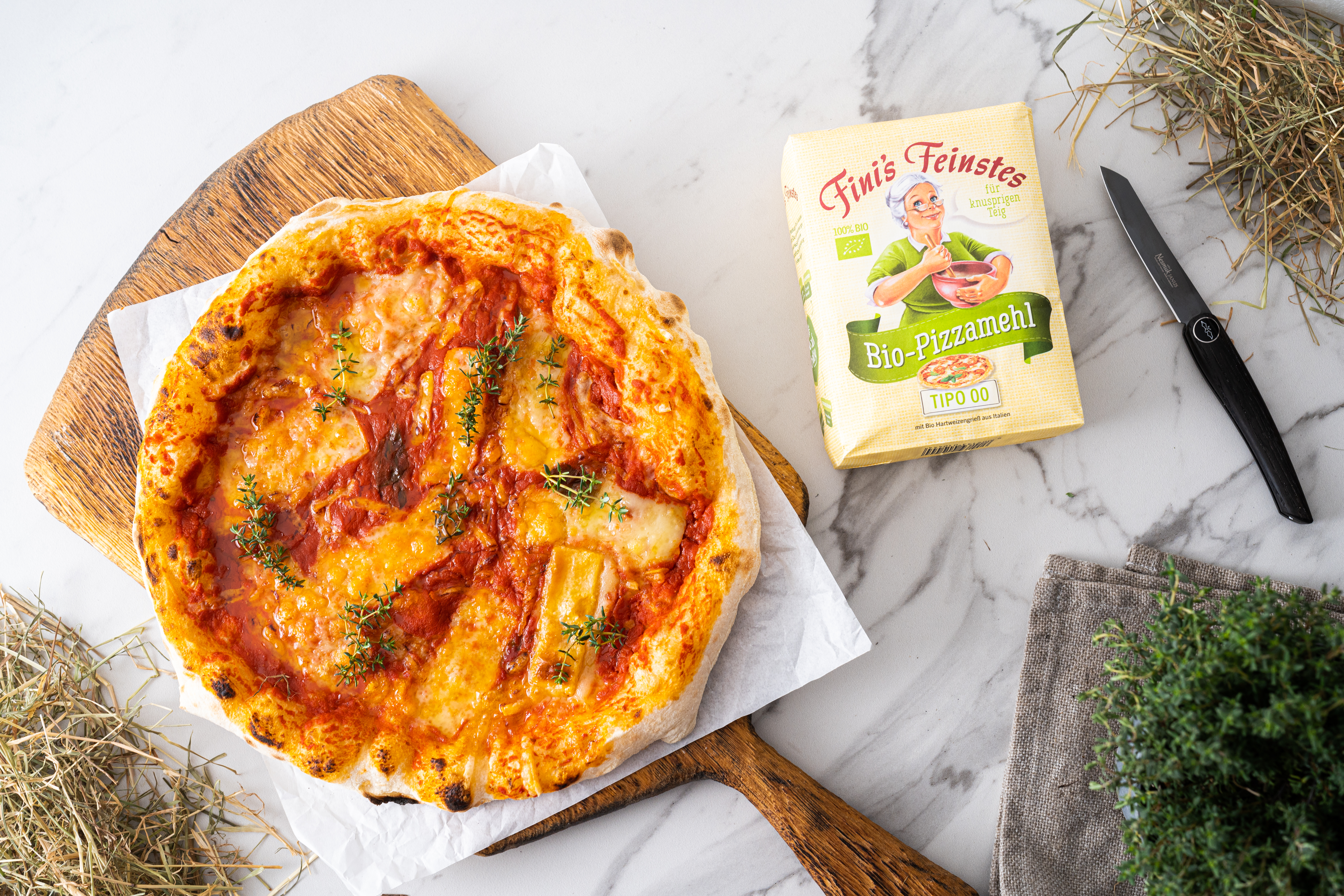 Bild zu Pizza "Heidi" mit Alpenkräutern