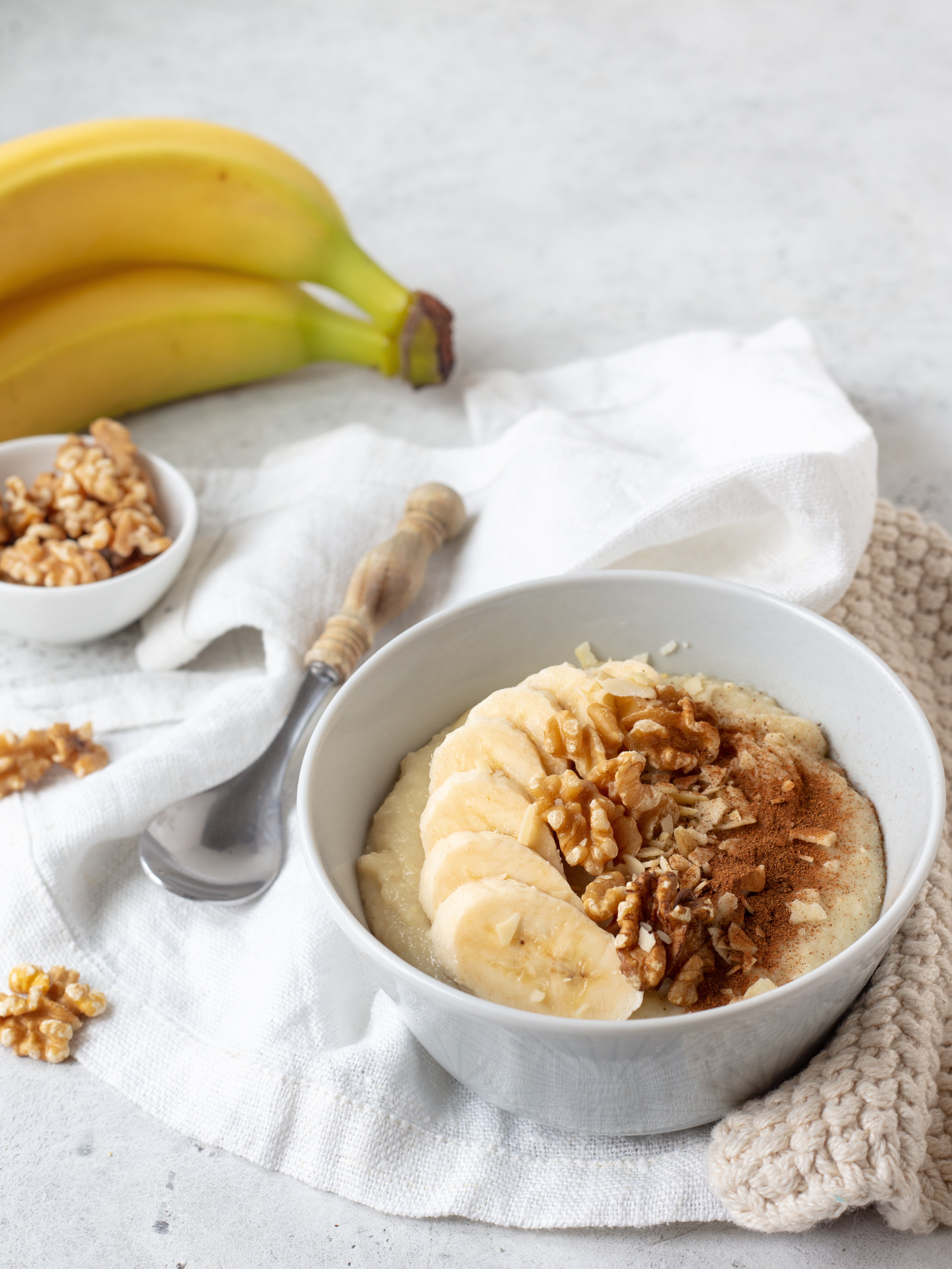 Bananen-Grieß Bowl Rezept | Fini´s Feinstes