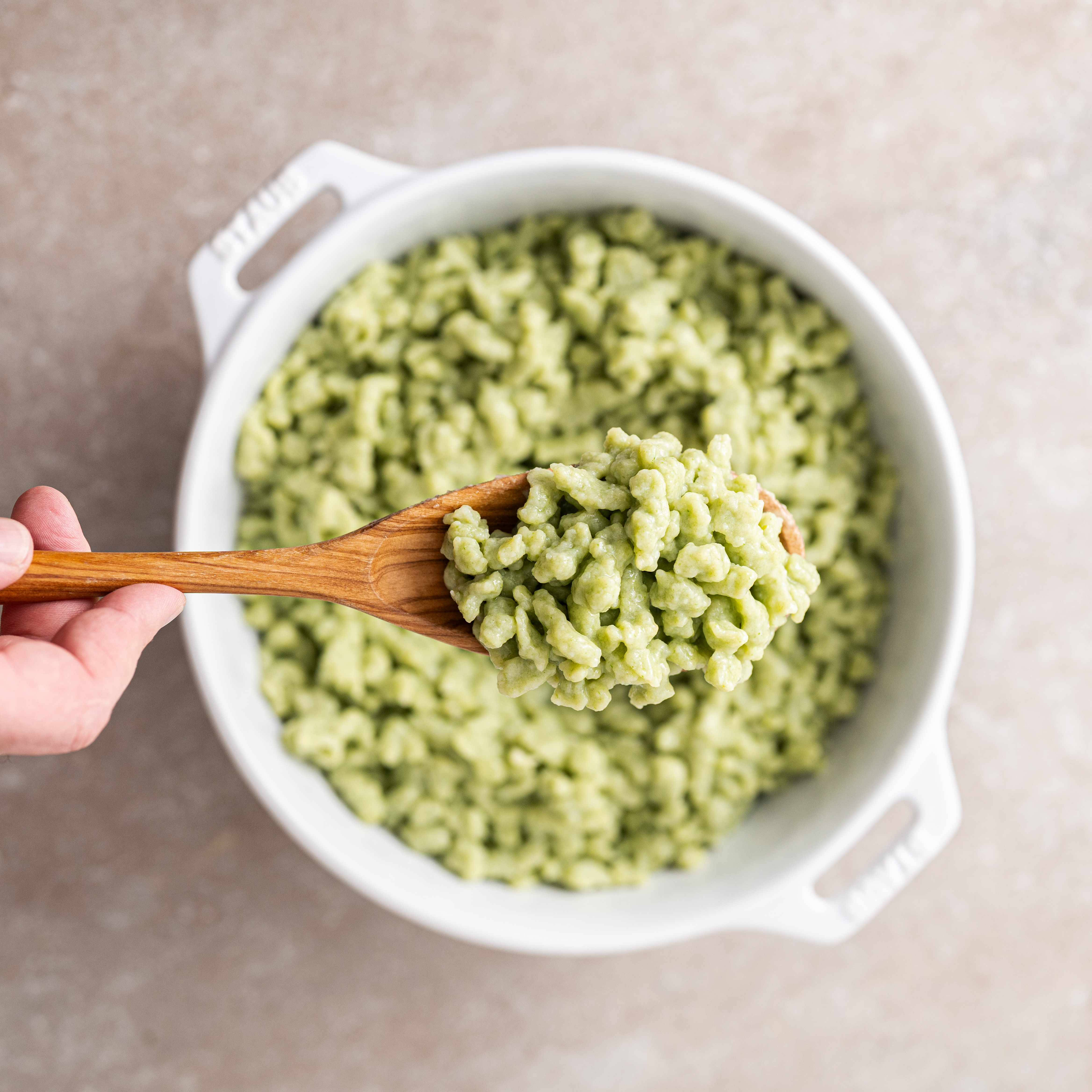 Bild zu Spinat-Spätzle