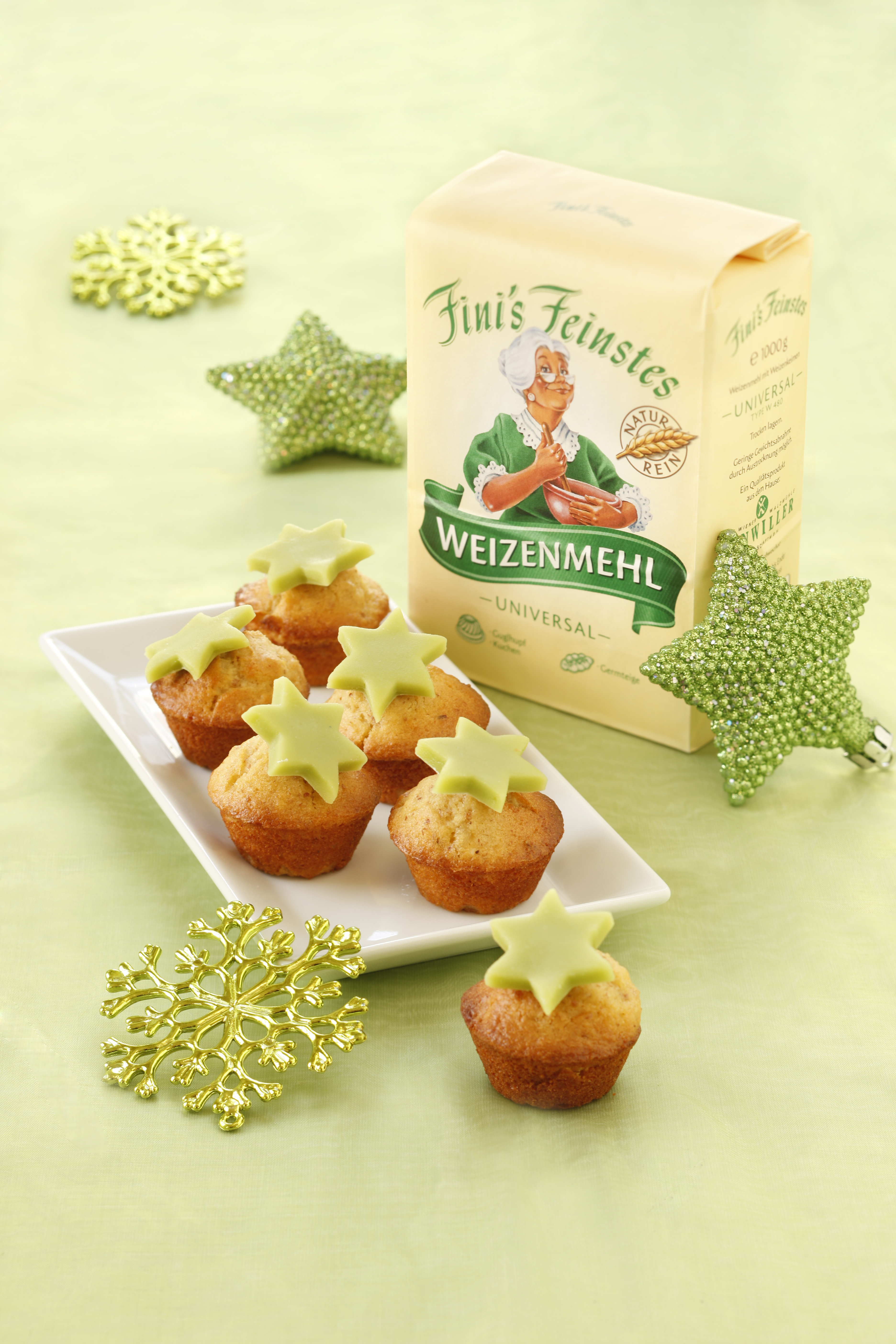 Kleine Marzipanmuffins Rezept | Fini´s Feinstes