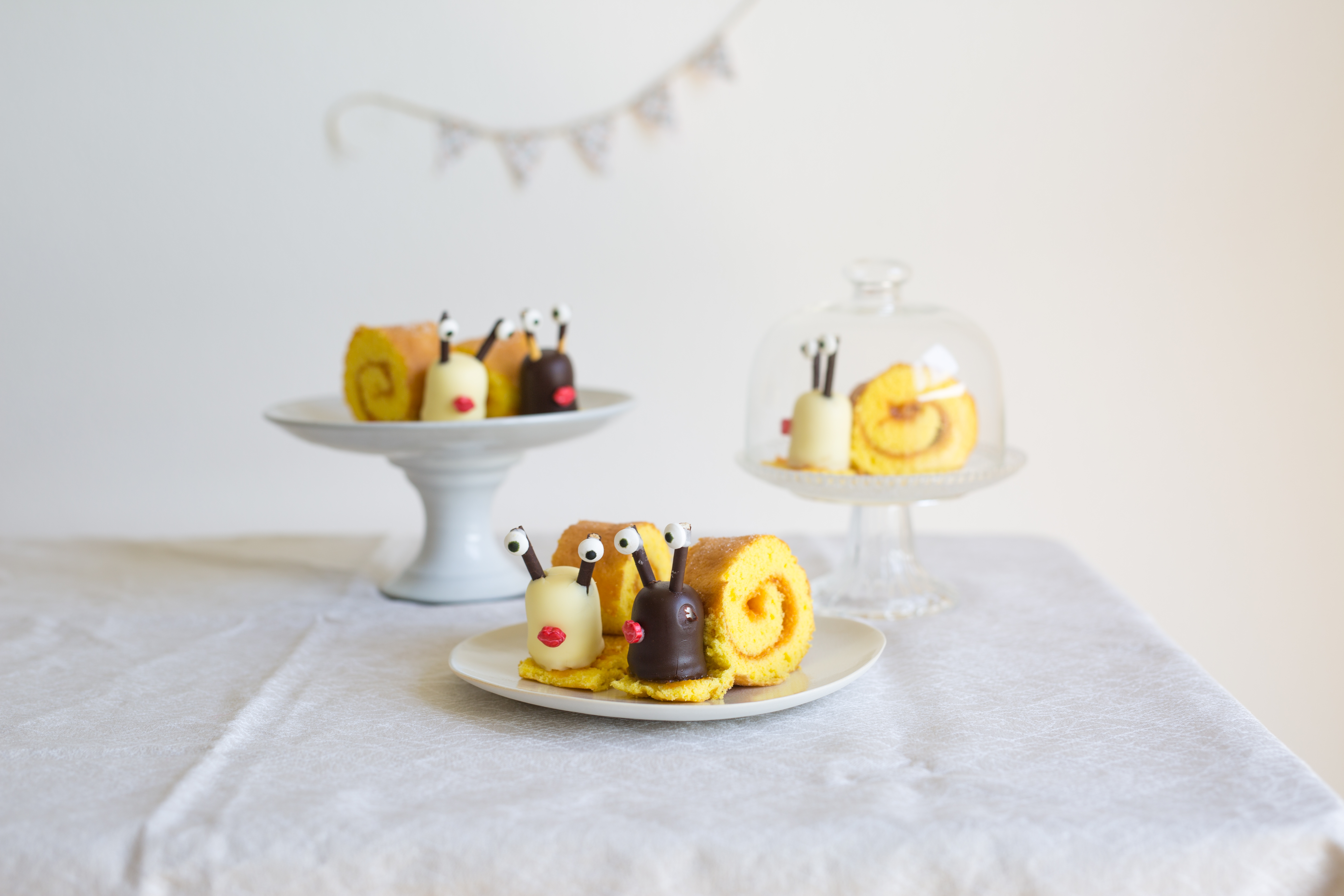 Bild zu Biskuitschnecken