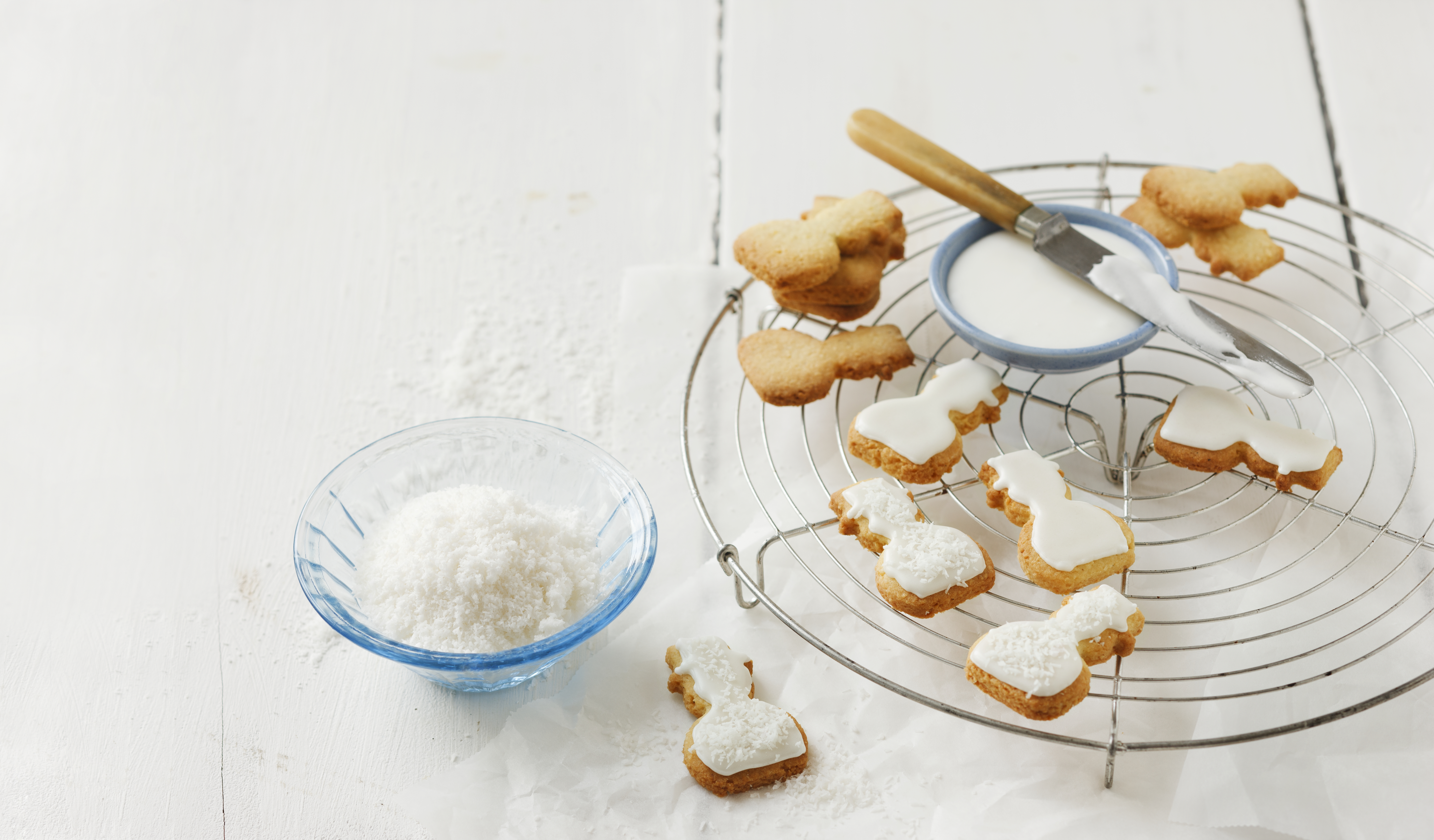 Bild zu Schneemannkekse