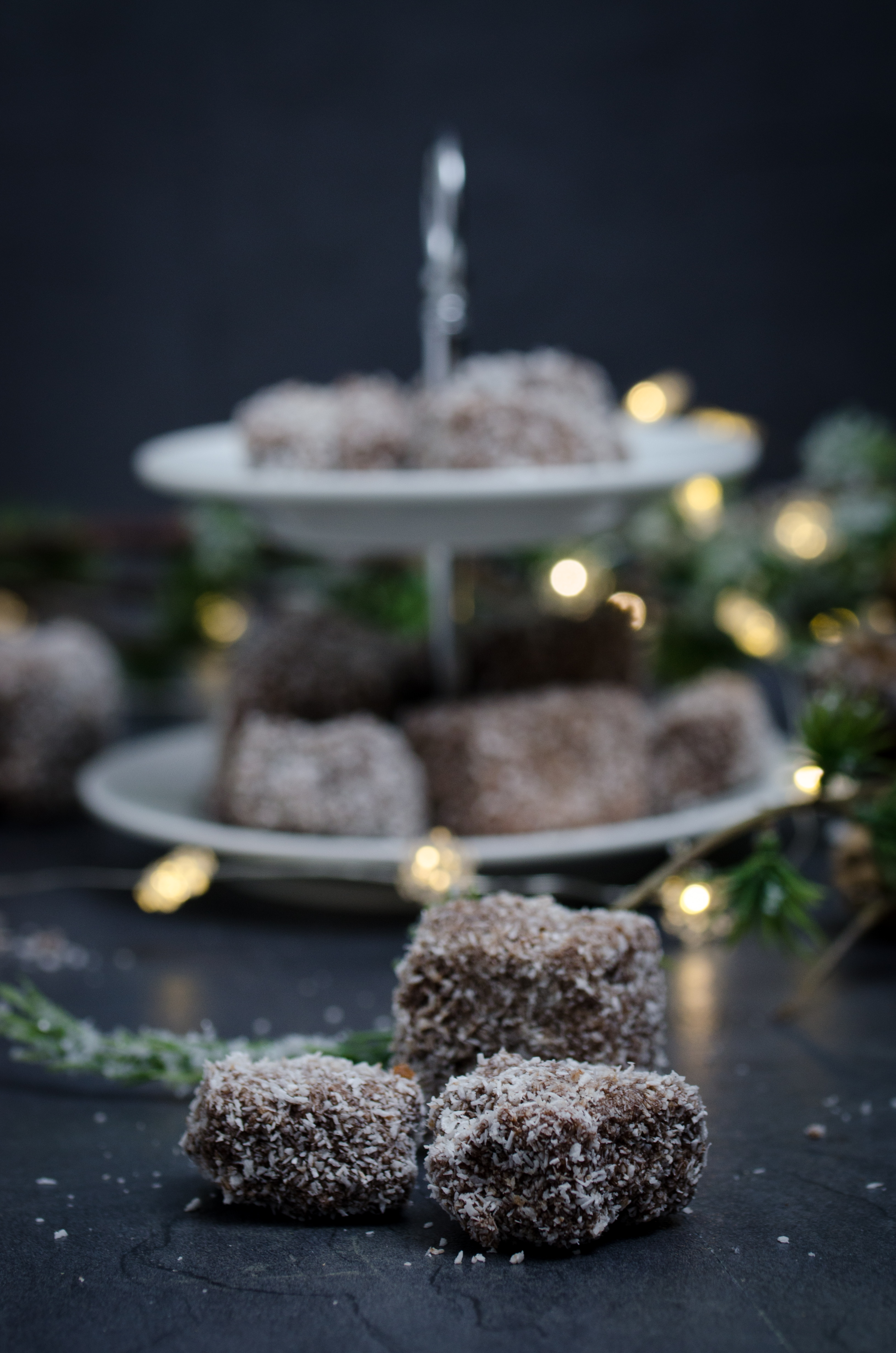 Bild zu Schokowürfel mit Kokos