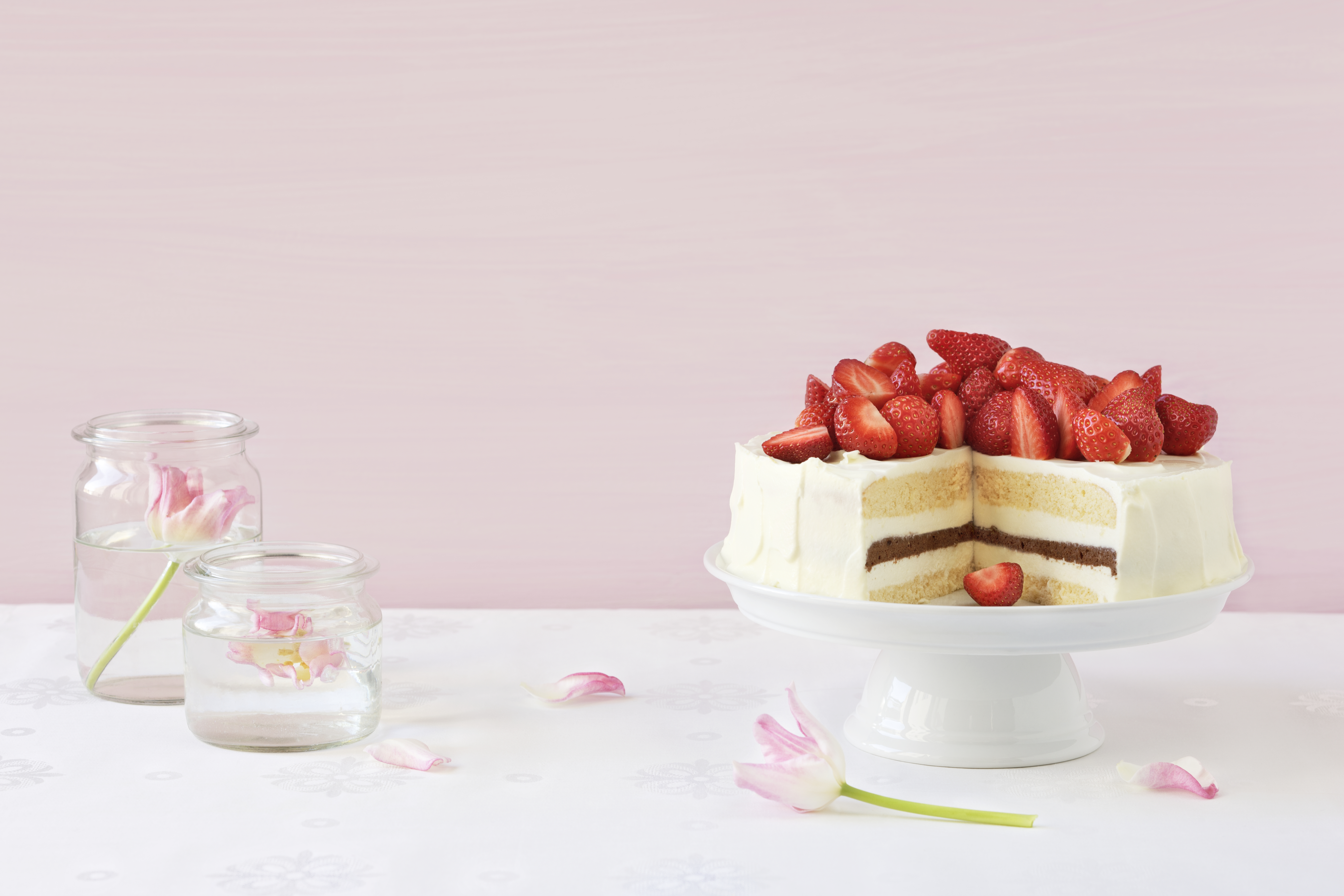 Bild zu Muttertagstorte hell-dunkel