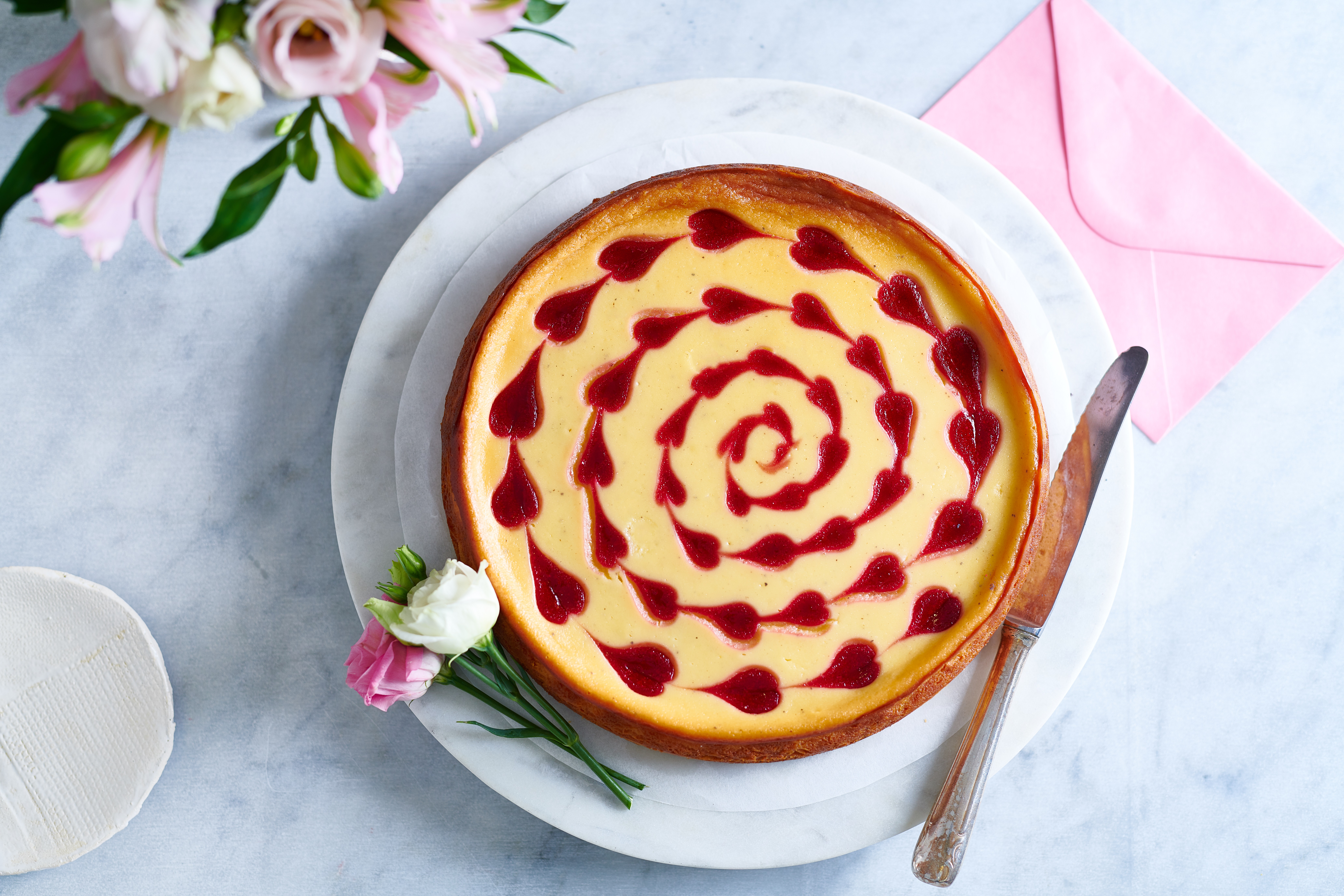 Bild zu Herzlein Cheesecake