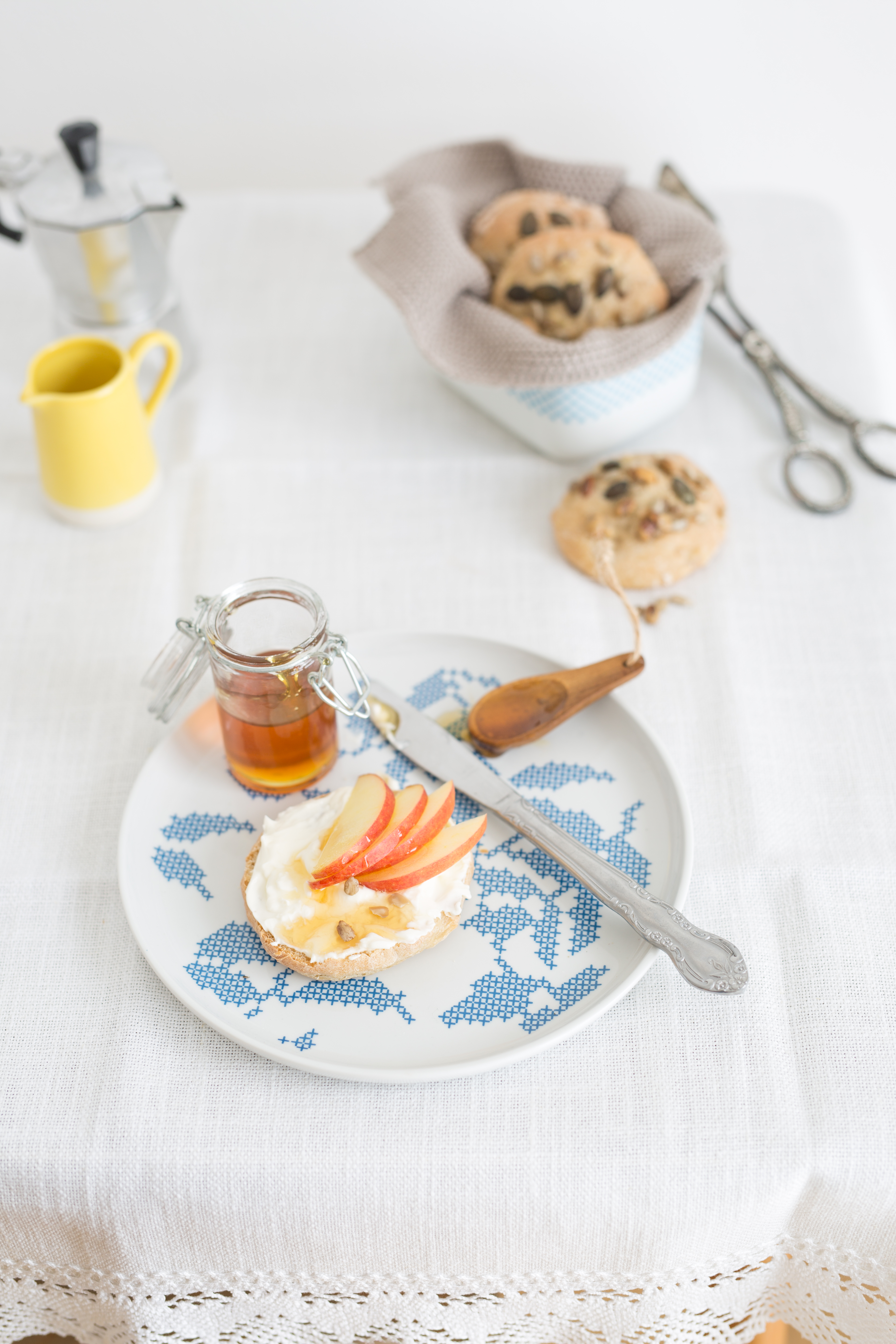 Bild zu Apfel-Fitness-Brötchen