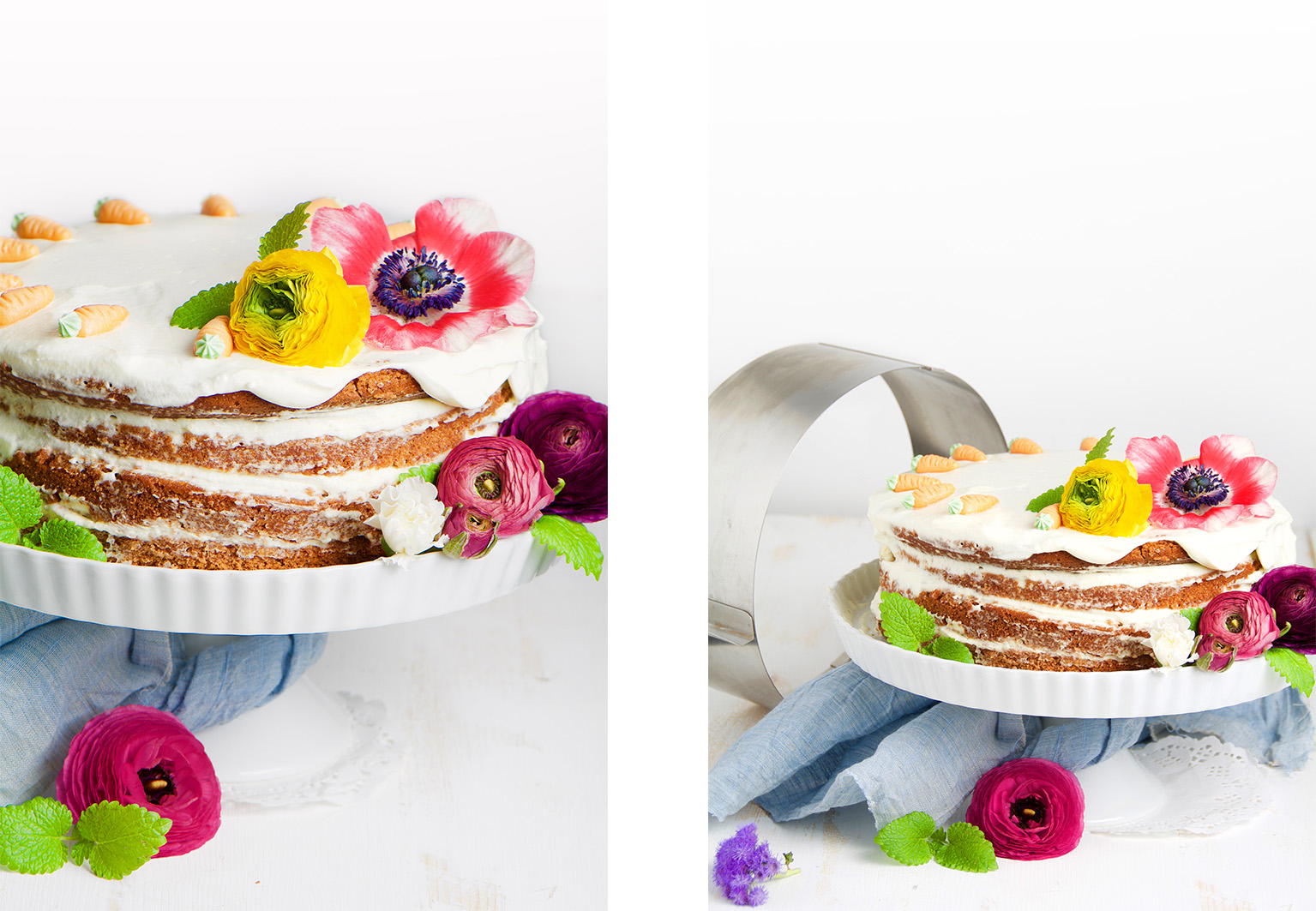 Bild zu Naked Cake mit Marzipan
