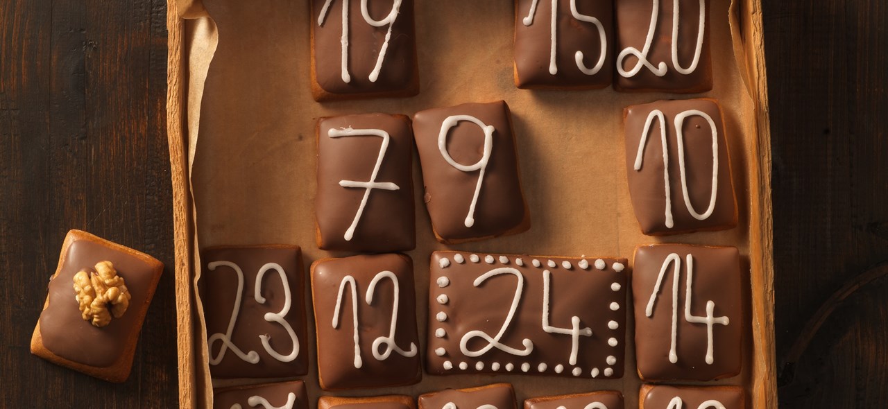 Bild zu Adventkalender aus Lebkuchen