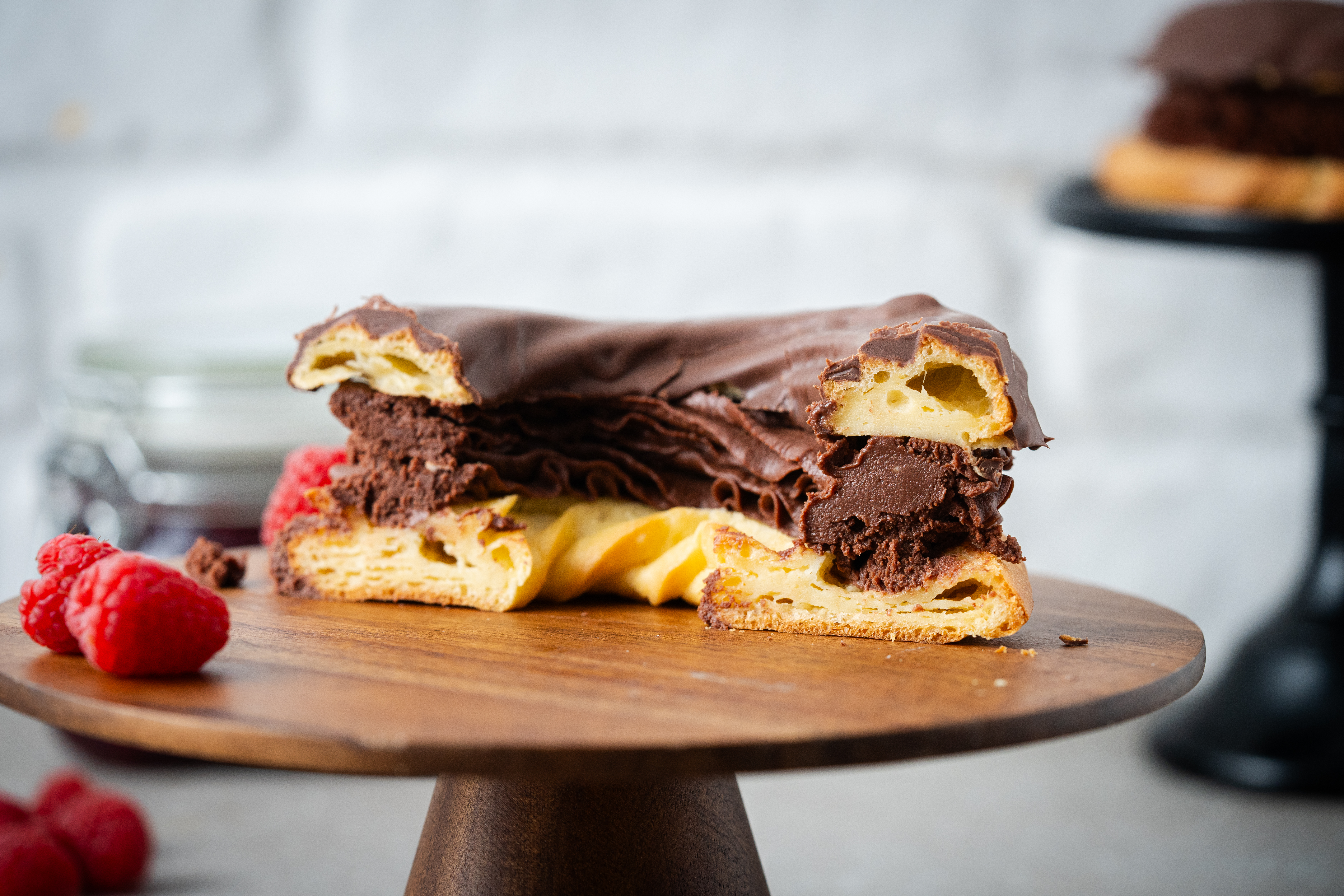 Bild zu Brandteig Schokoringe