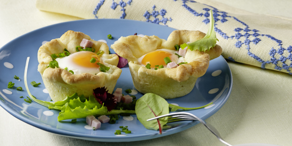Bild zu Ei-Schinken-Muffins mit dem Thermomix