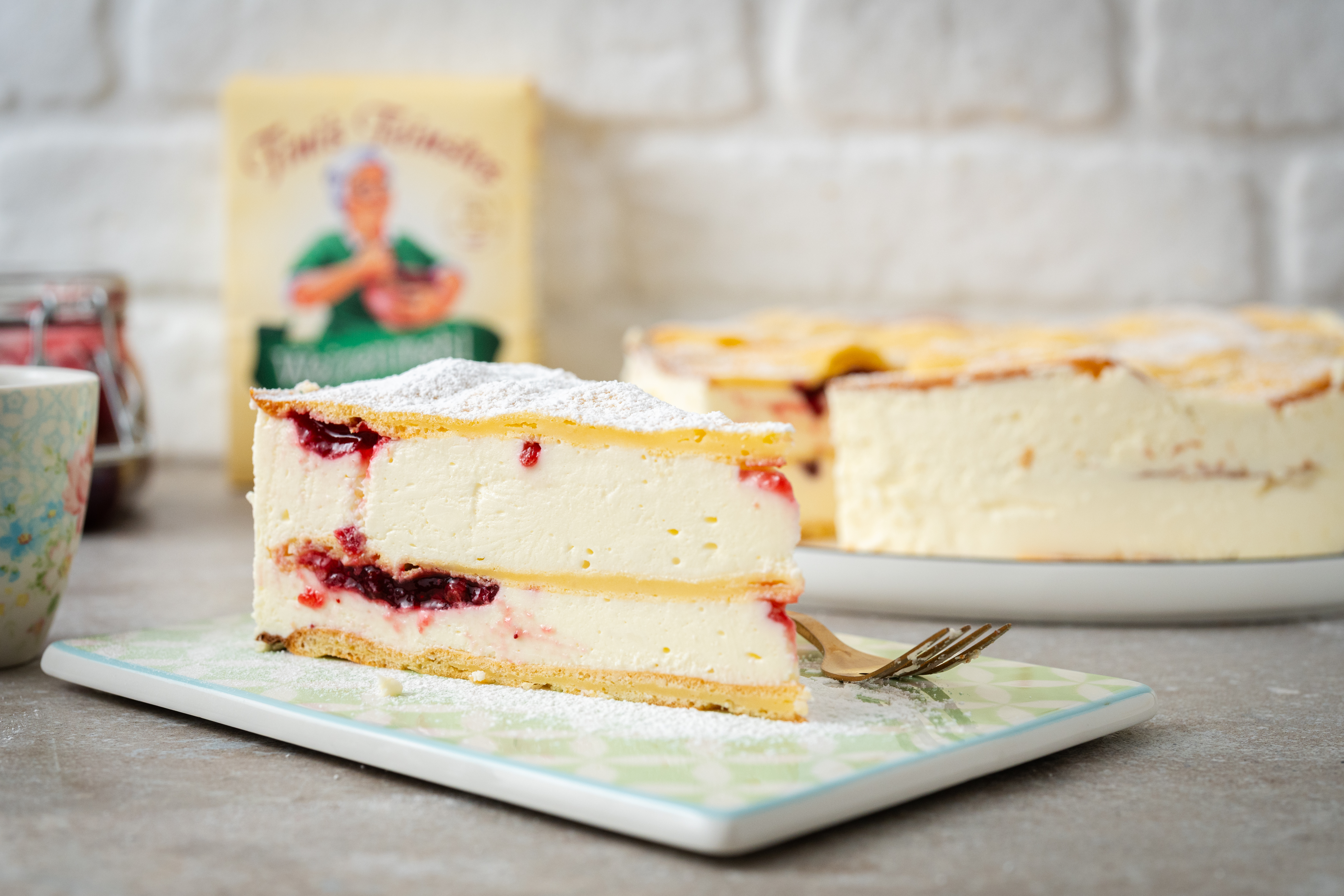 Bild zu Brandteig Flockentorte