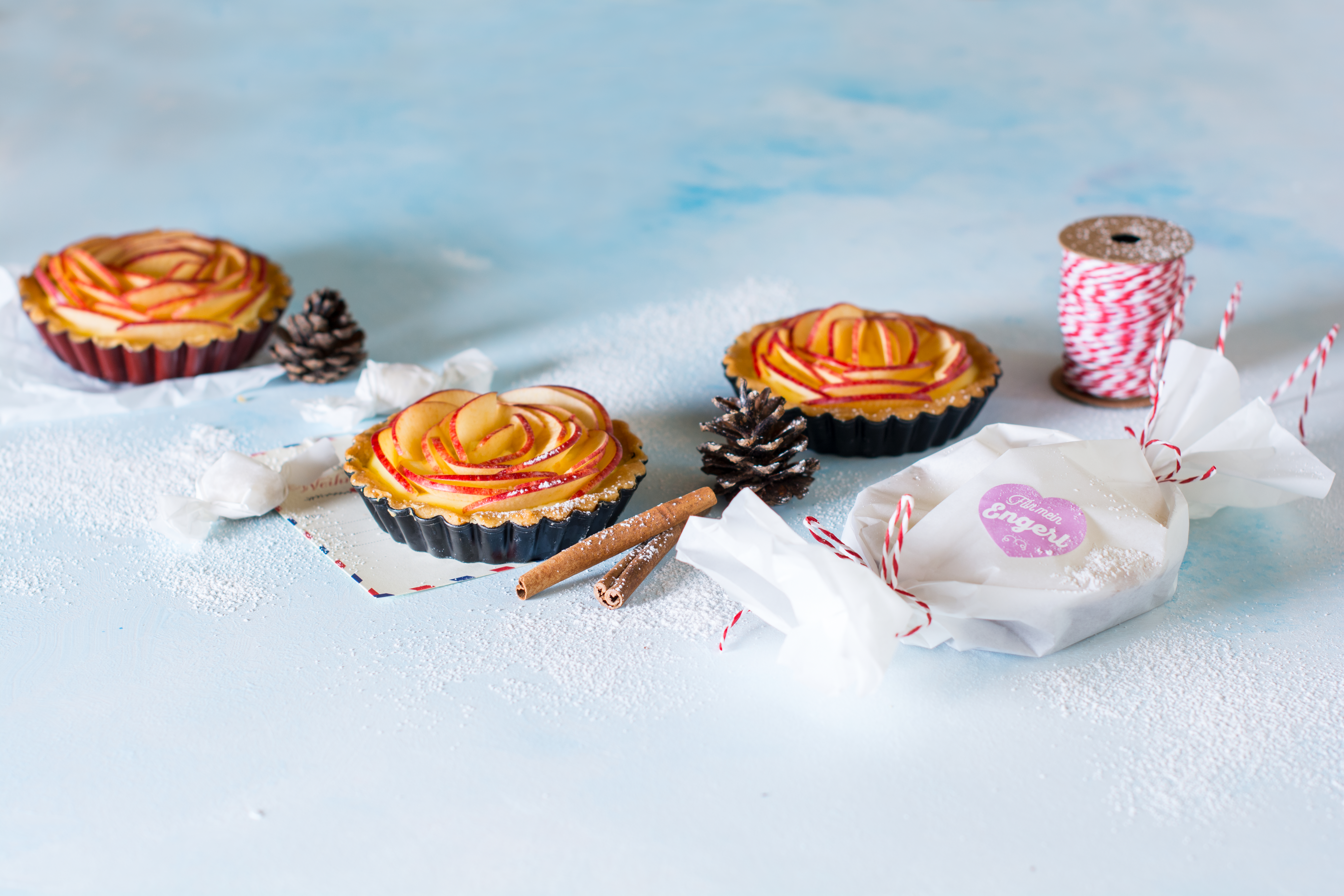 Bild zu Bratapfelküchlein mit Vanillecreme, Zimt & Nelken