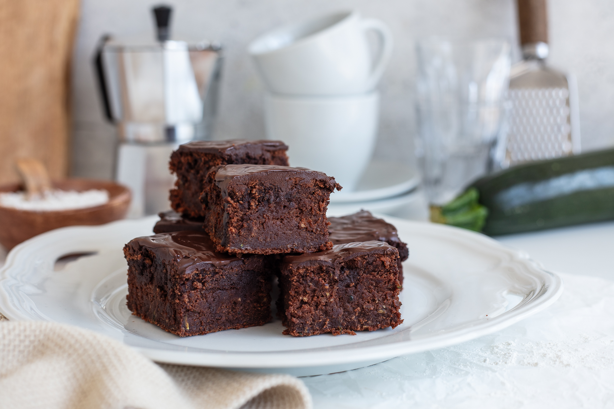 Bild zu Zucchini Brownies