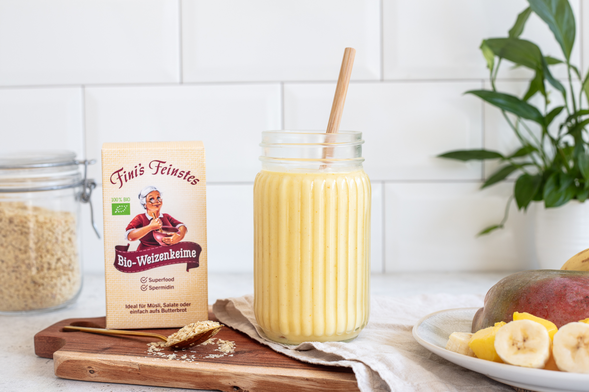 Bild zu Frühstücksdrink mit Weizenkeimen