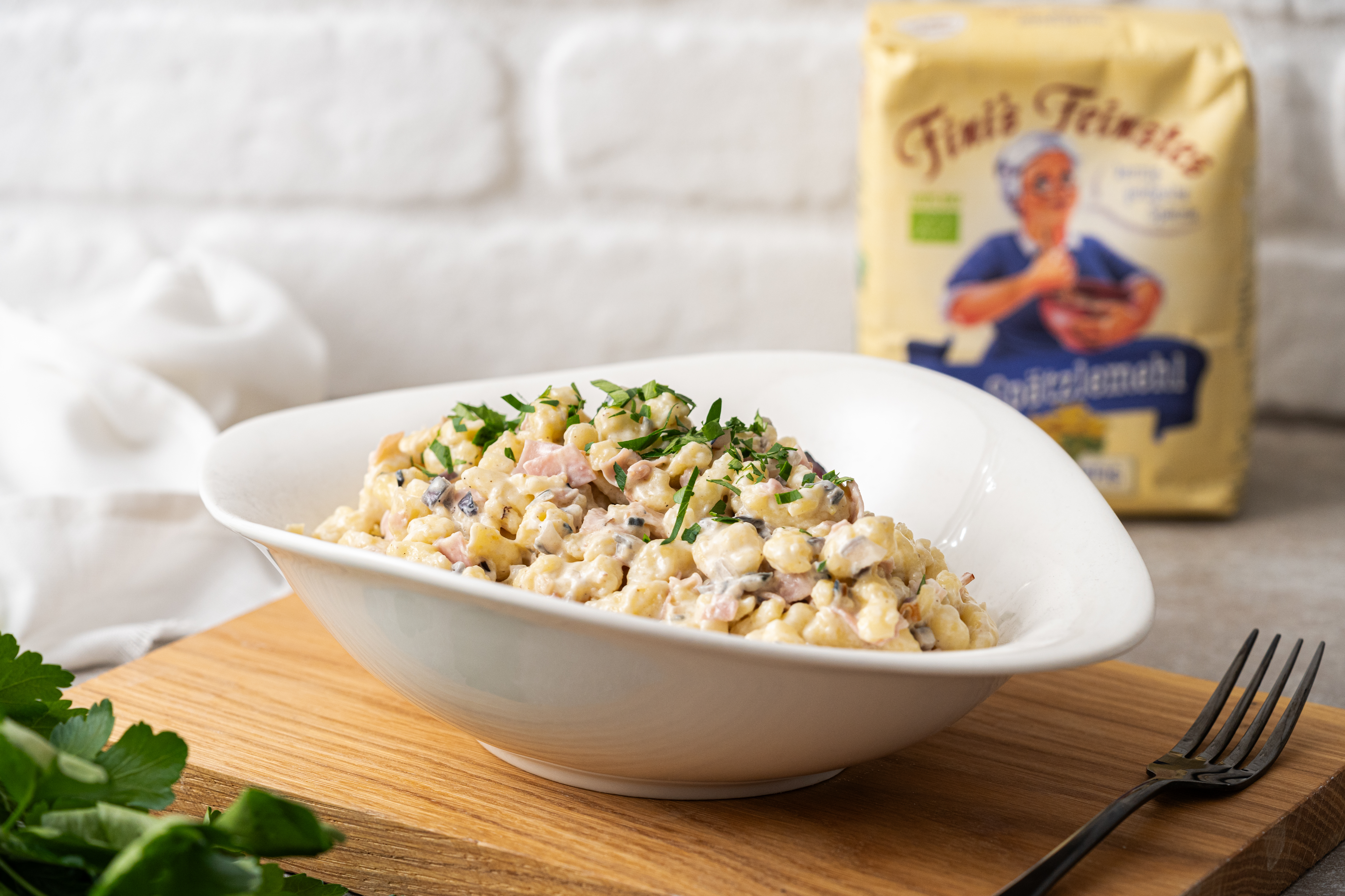 Bild zu Schinken-Rahm-Spätzle