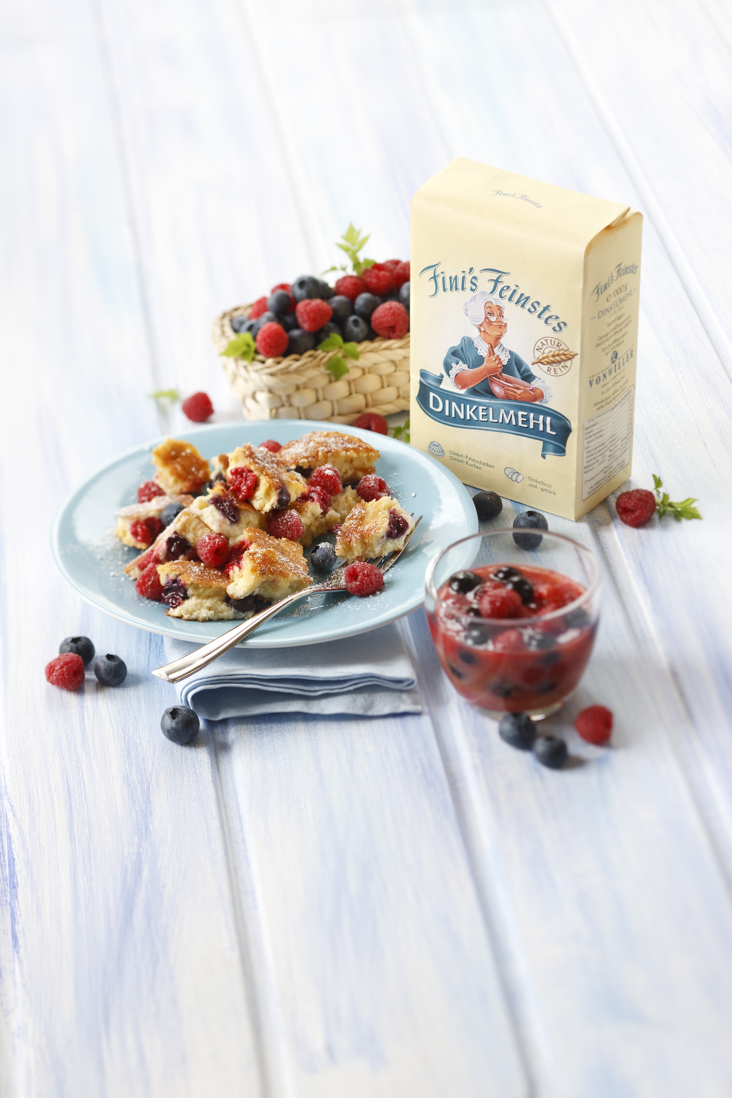 Bild zu Dinkelschmarren mit Beeren