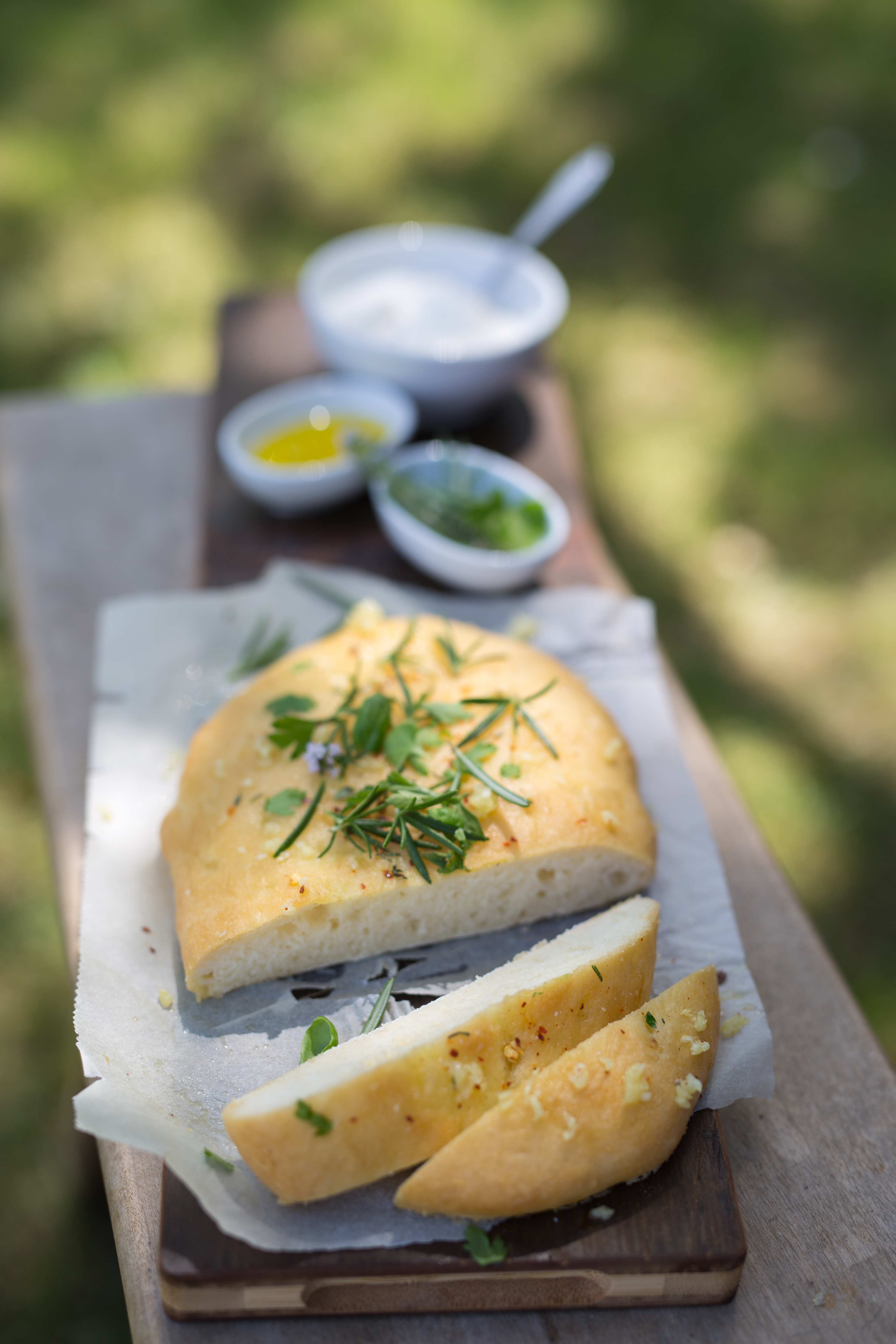 Focaccia mit Kräutern Rezept | Fini´s Feinstes