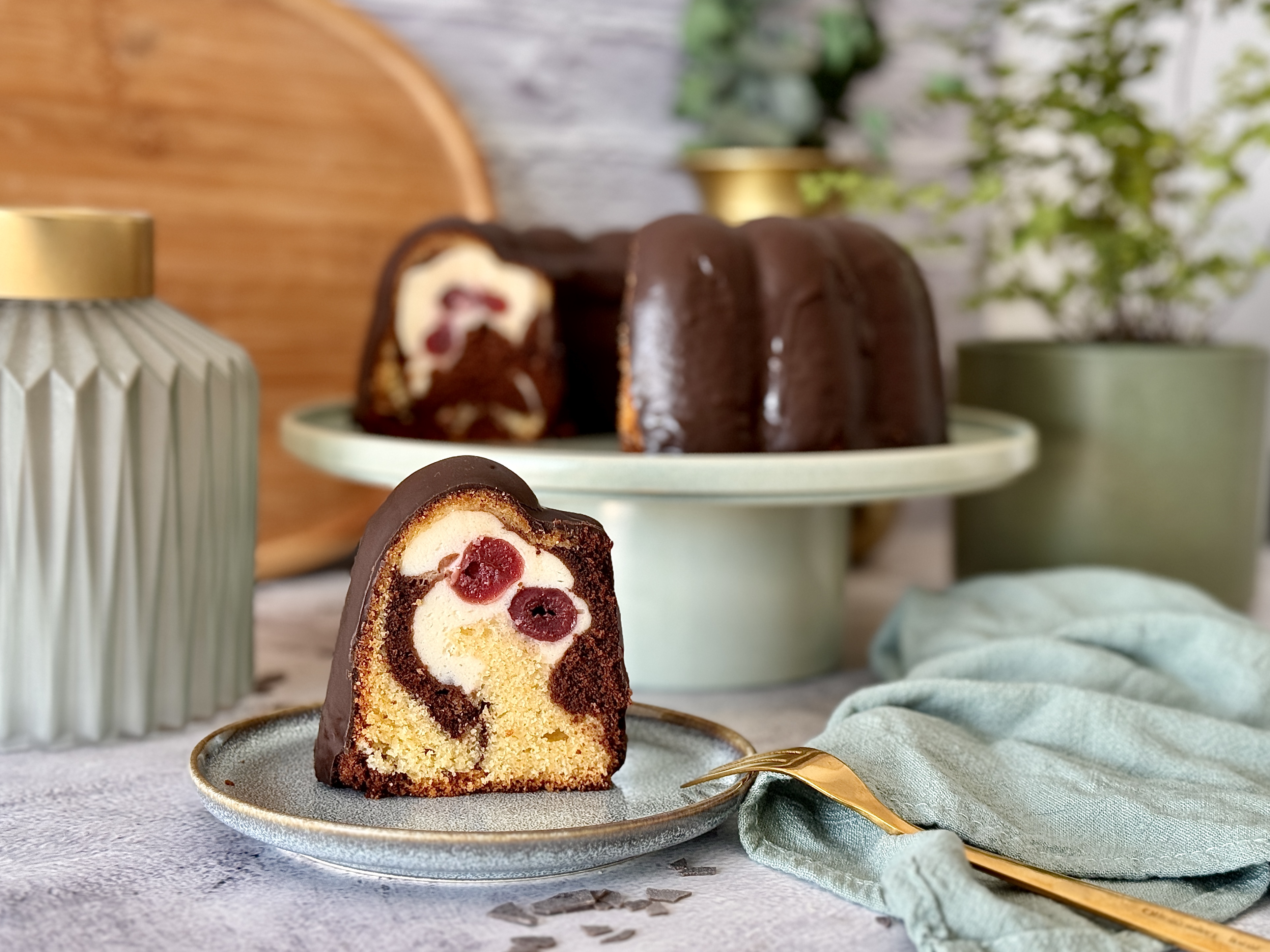 Bild zu Donauwelle-Gugelhupf