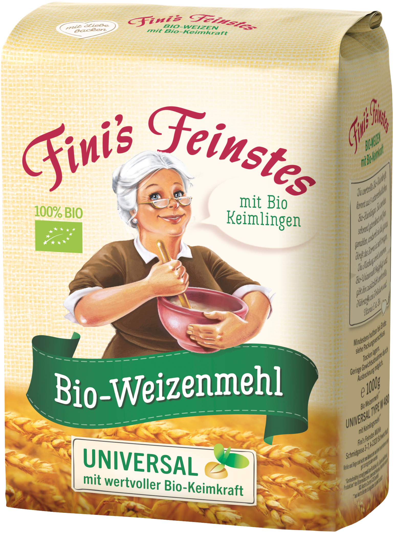 Bild zu Fini’s Feinstes Bio-Weizenmehl mit Bio-Keimkraft