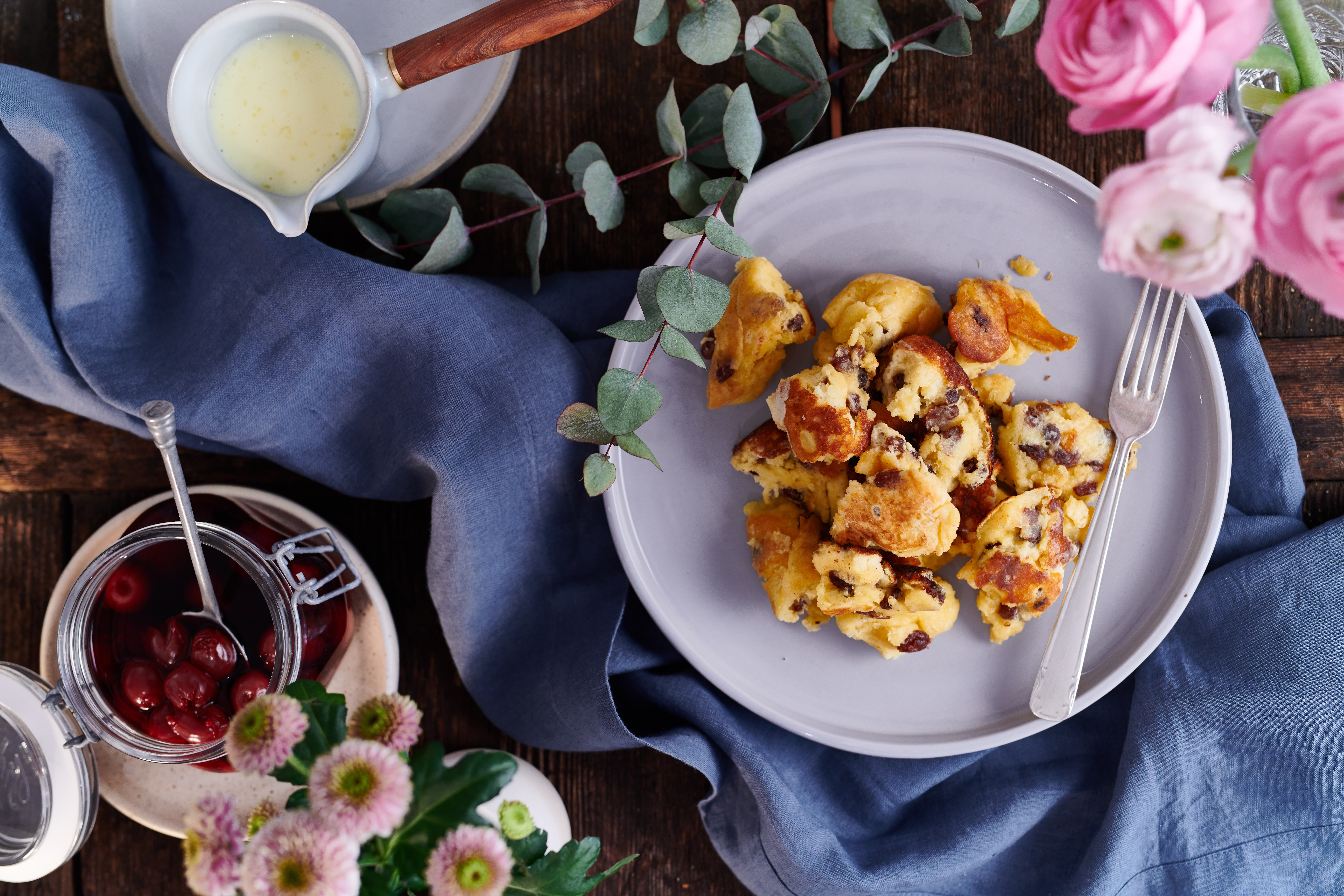 Bild zu Kaiserschmarren mit Weichselkompott