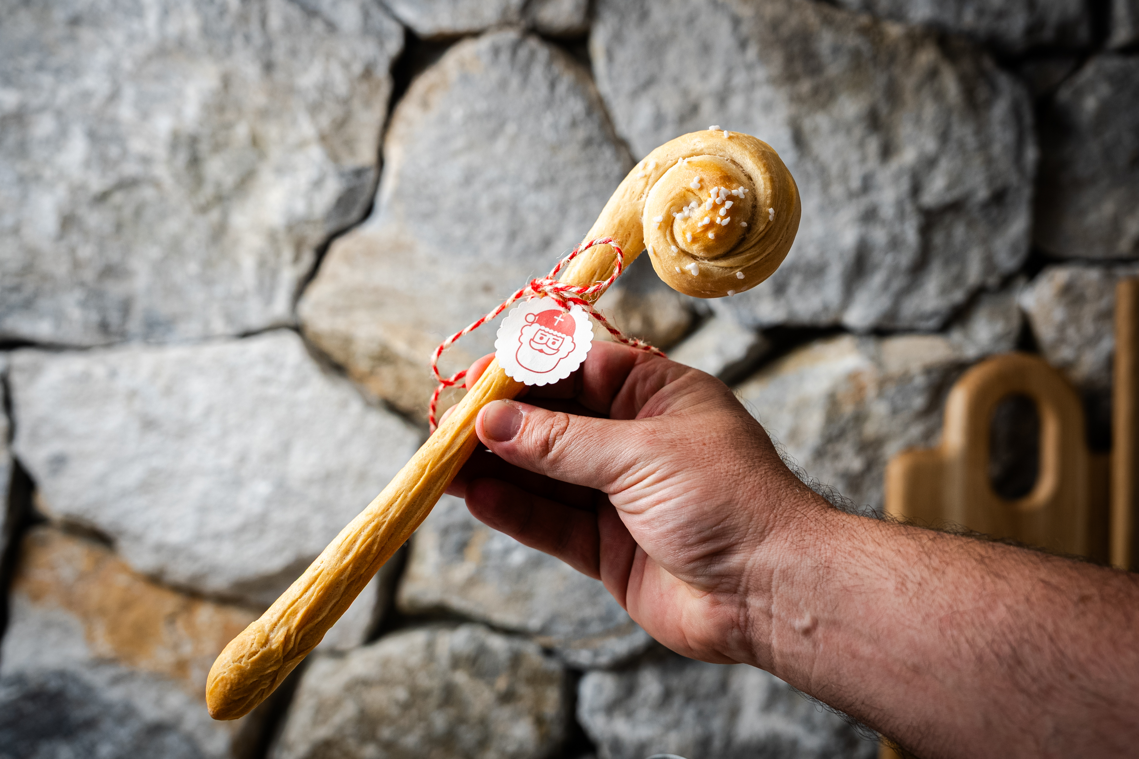 Bild zu Nikolausstäbe aus Brotteig