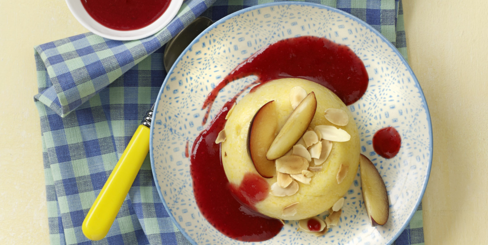 Bild zu Süße Polenta mit Zwetschkenmus - Thermomix