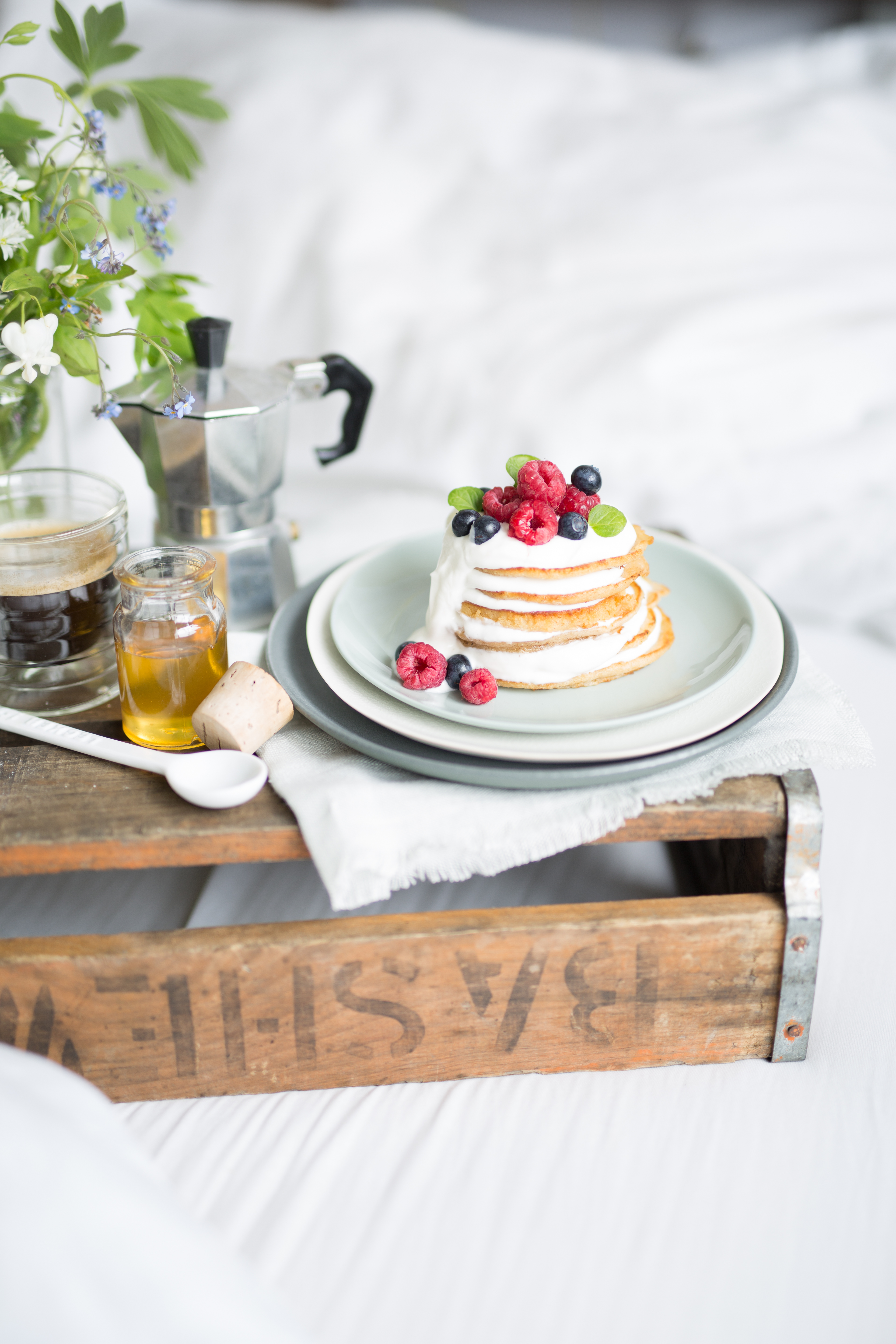 Bild zu Dinkel-Buttermilch-Pancakes