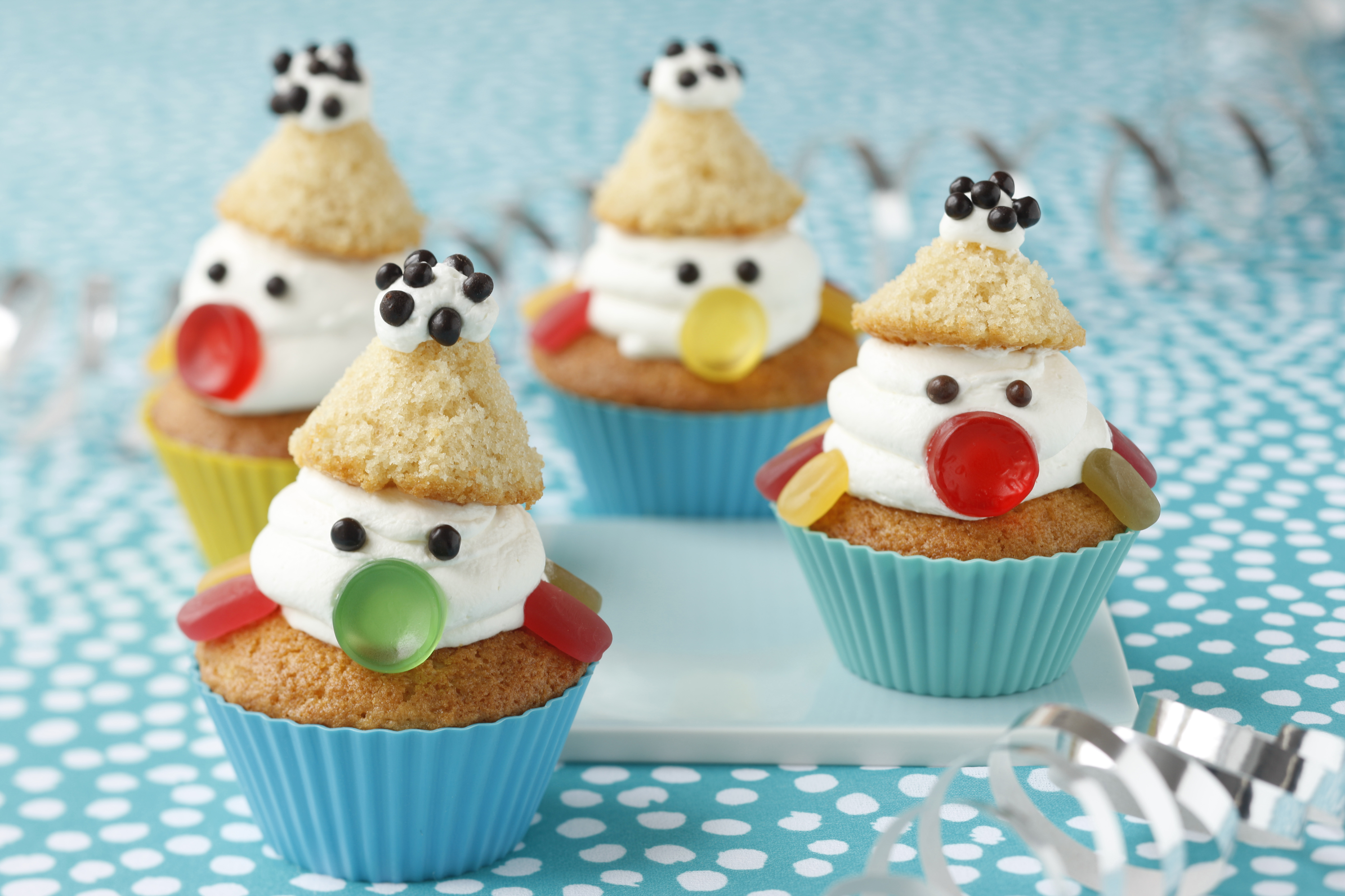 Bild zu Clown-Muffins