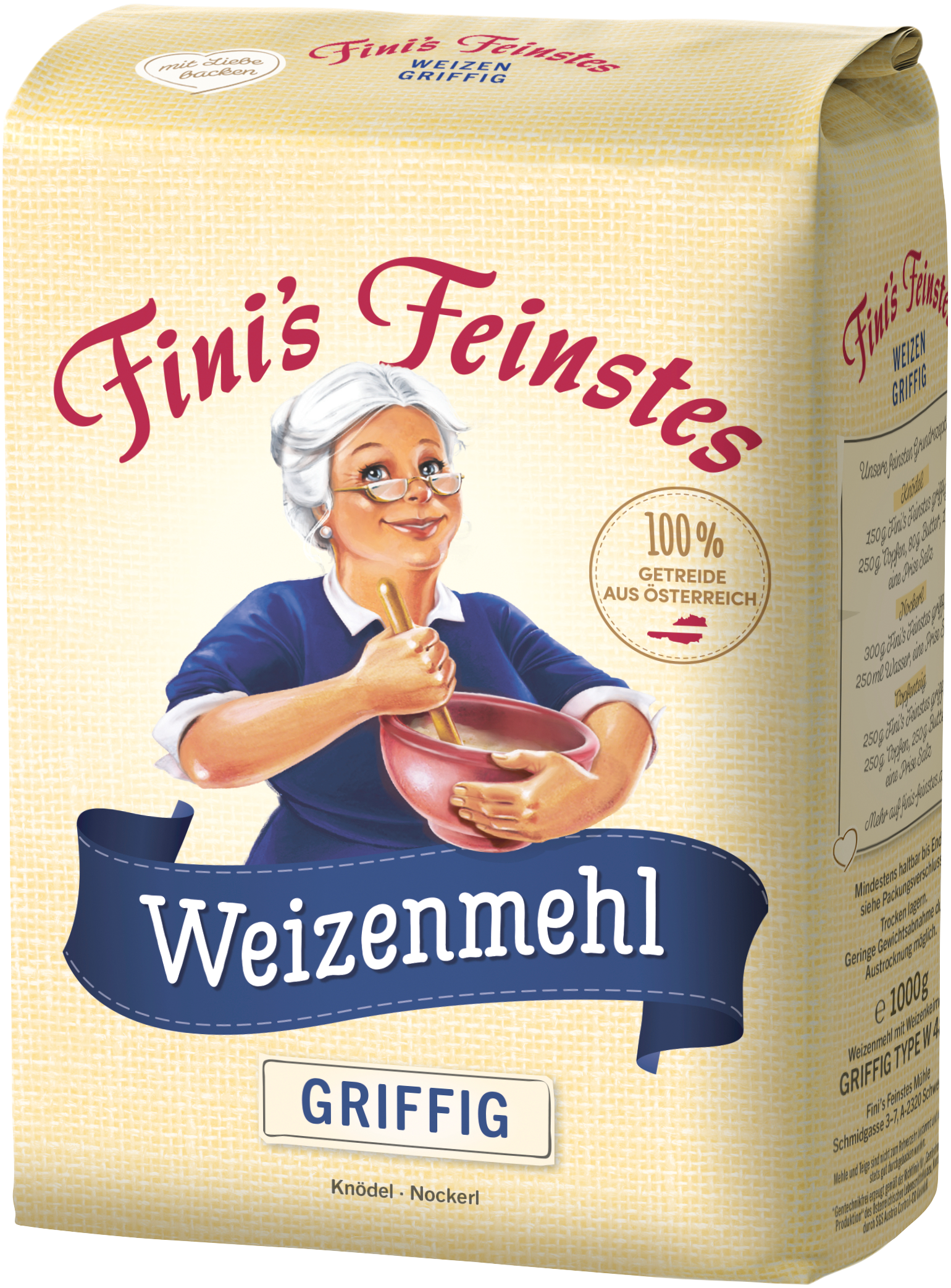 Bild zu Fini’s Feinstes Weizenmehl griffig