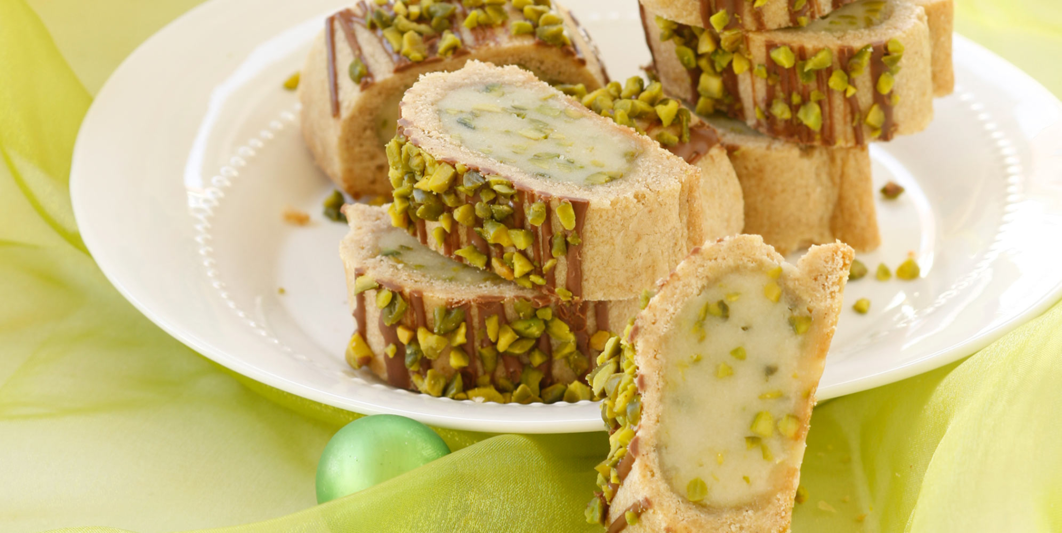 Bild zu Pistazienroulade