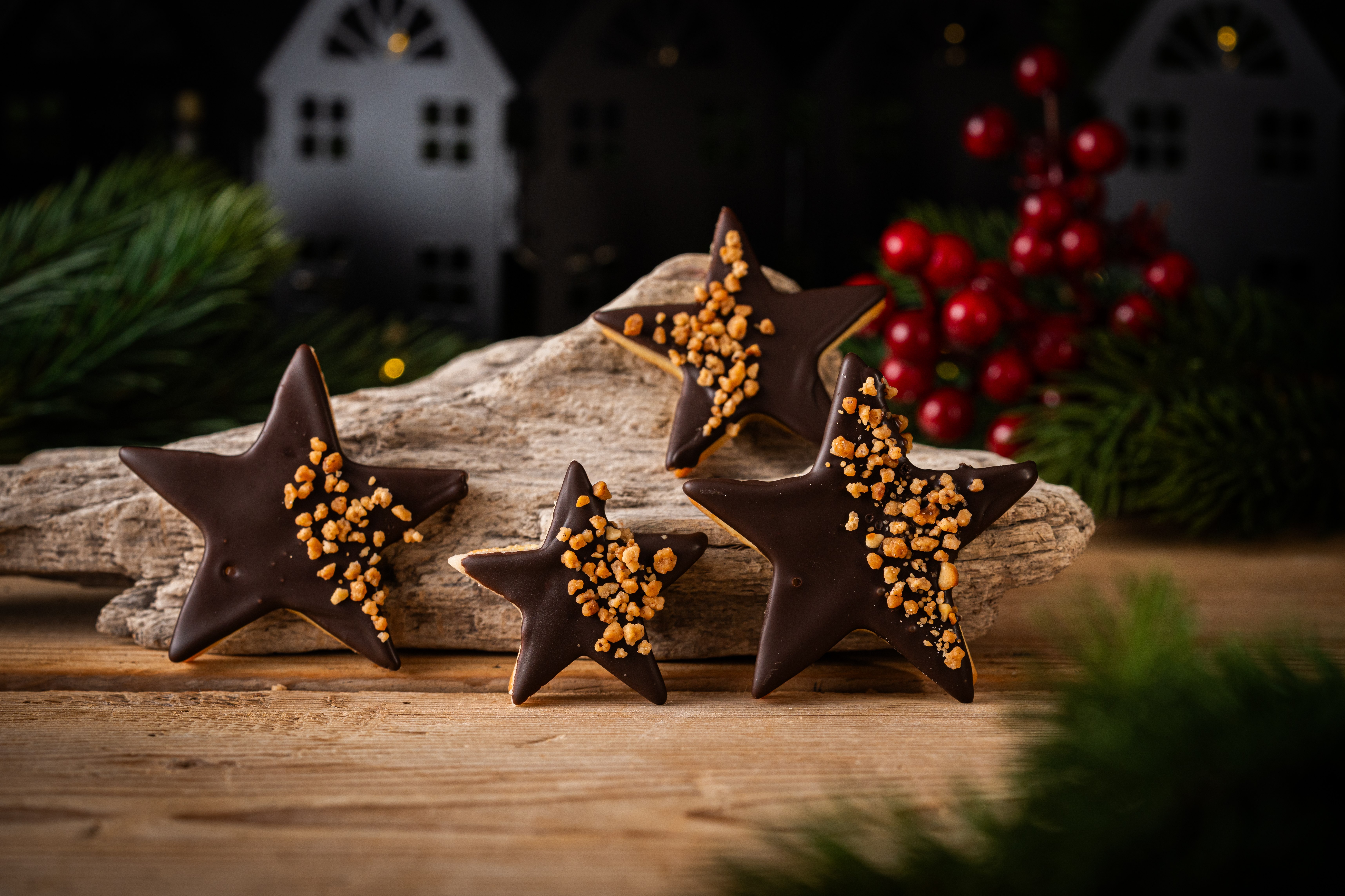 Bild zu Weihnachtliche Marzipansterne