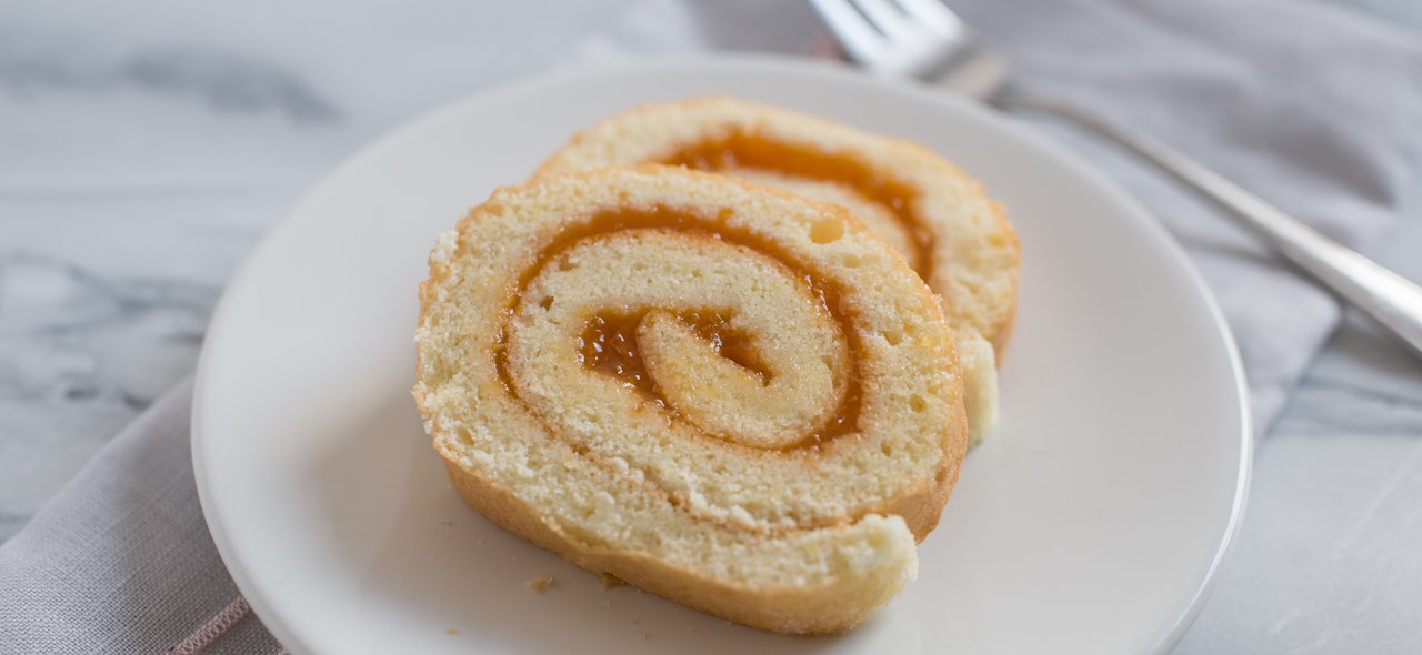 Bild zu Biskuitroulade