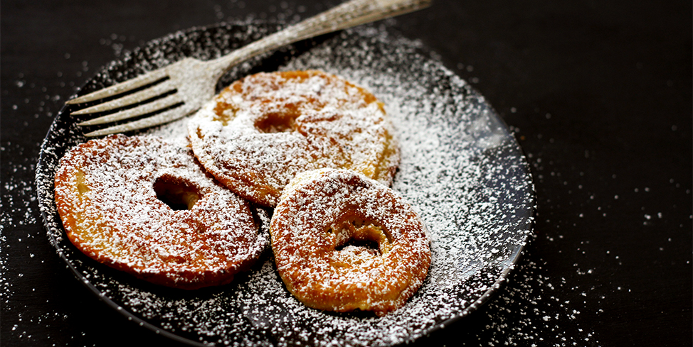 Bild zu Gebackene Apfelradeln