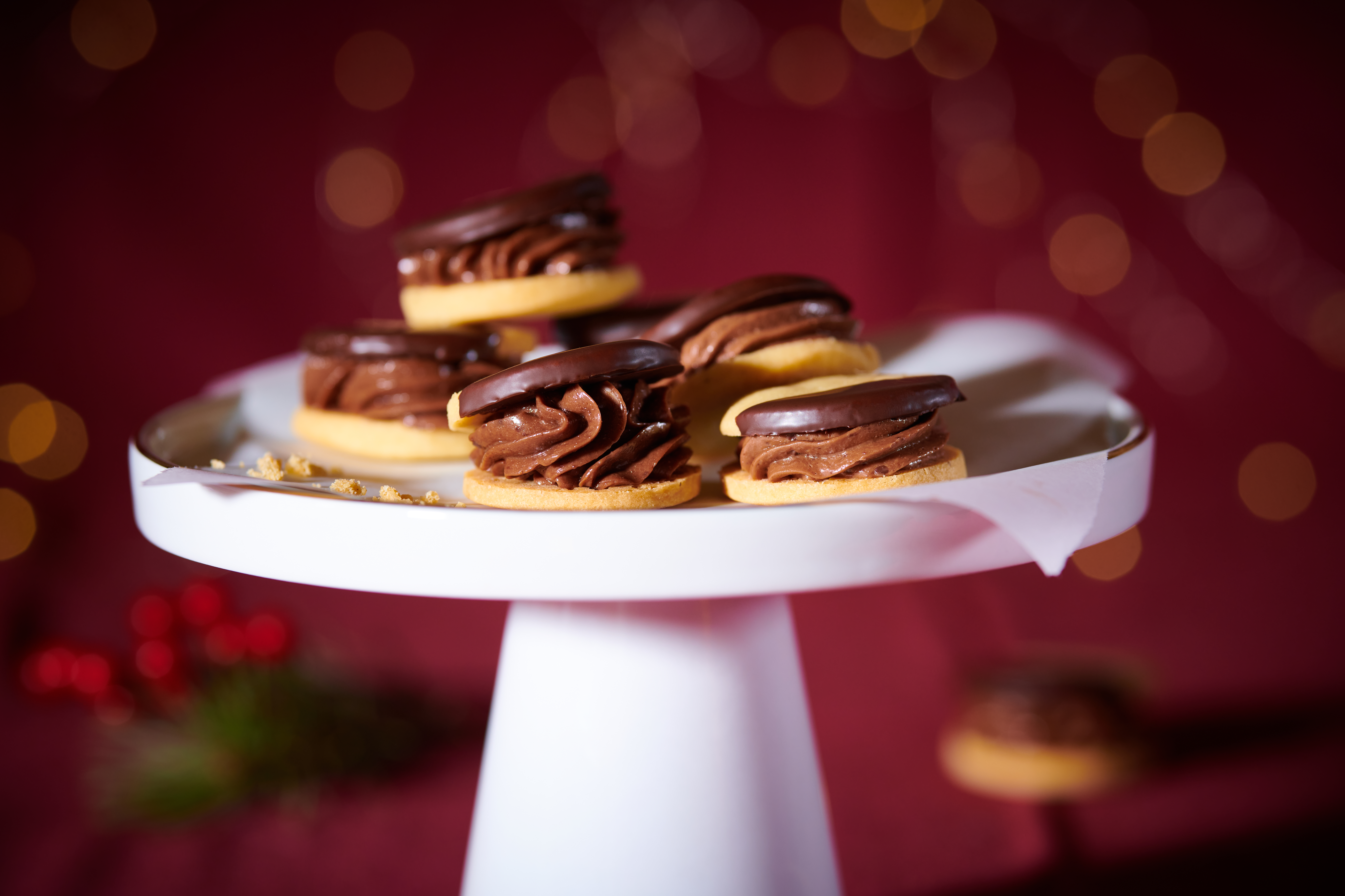 Bild zu Schoko-Creme-Kekse