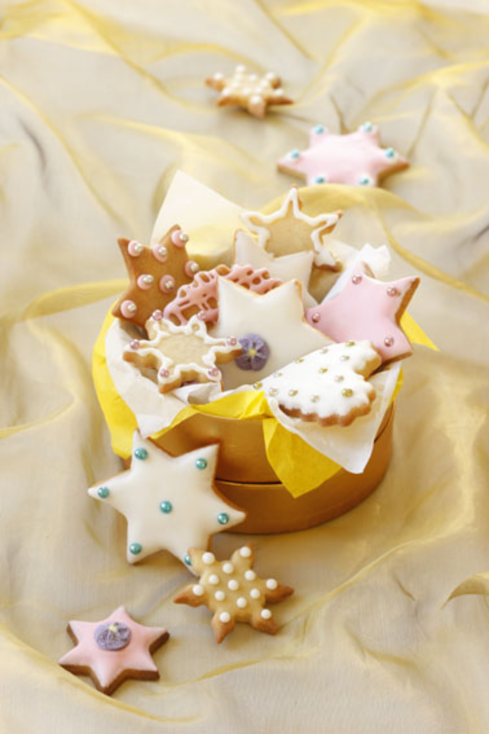 Bild zu Mürbteigkekse mit Zuckerglasur