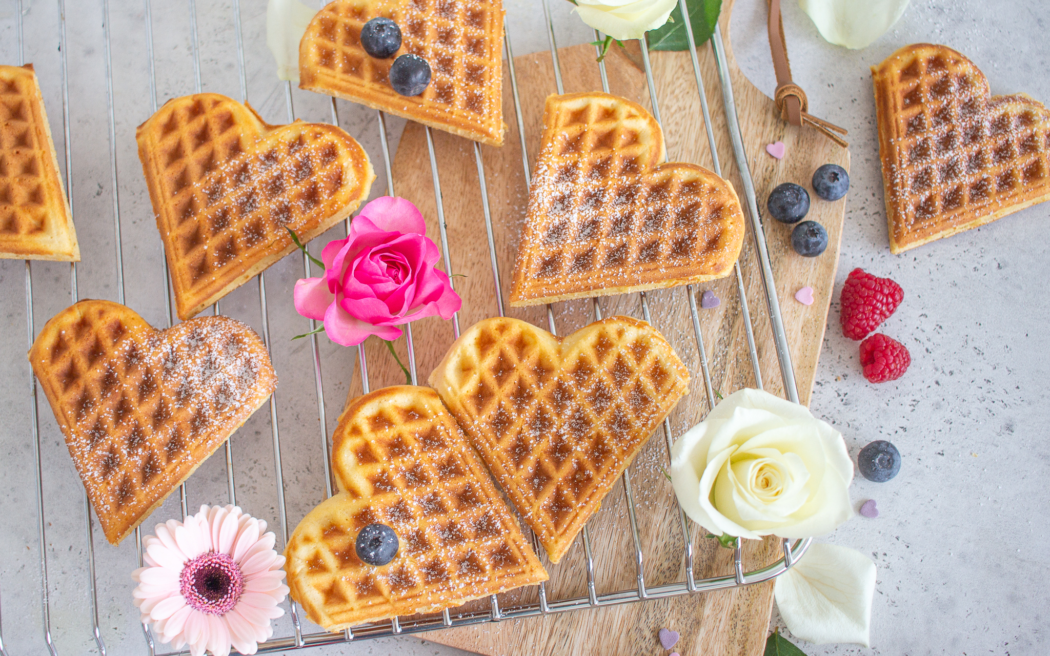 Buttermilchwaffeln Rezept | Fini´s Feinstes