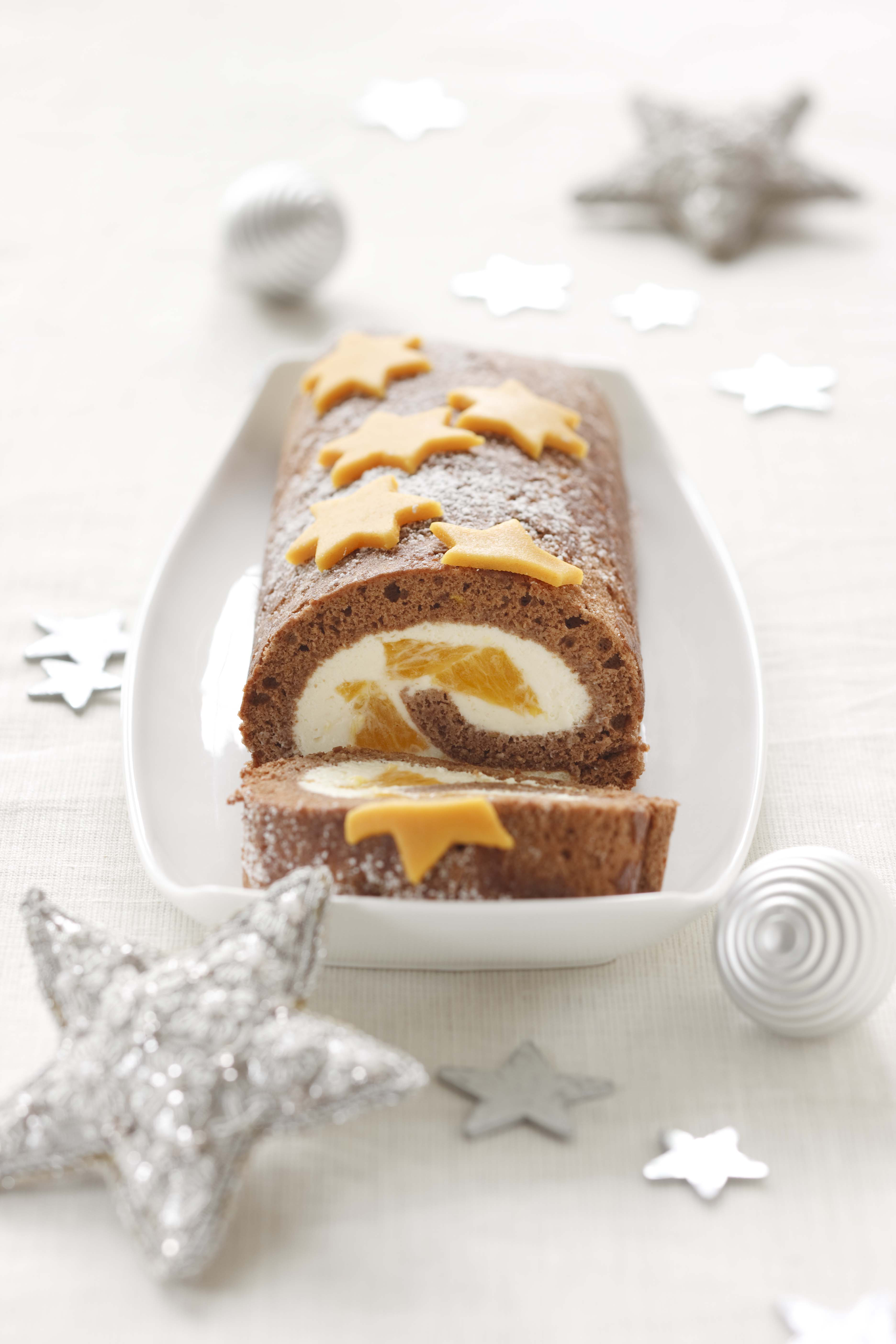 Bild zu Orangen-Sternanis-Roulade