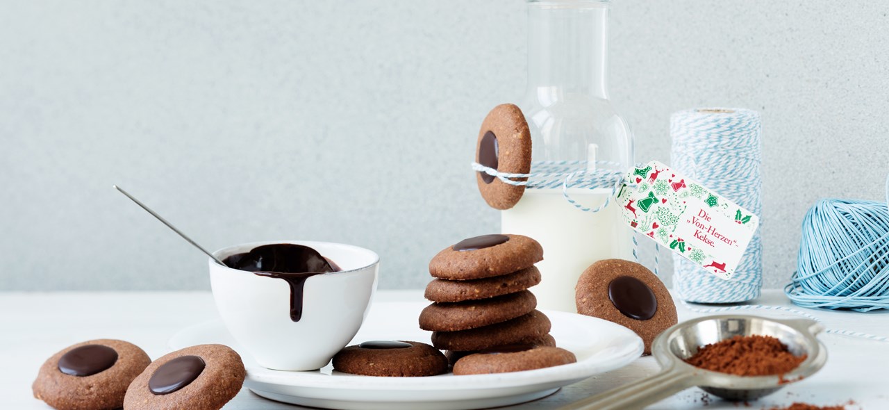 Bild zu Schokoaugen Kekse