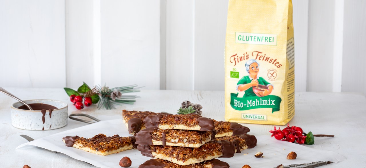 Bild zu Nussecken glutenfrei