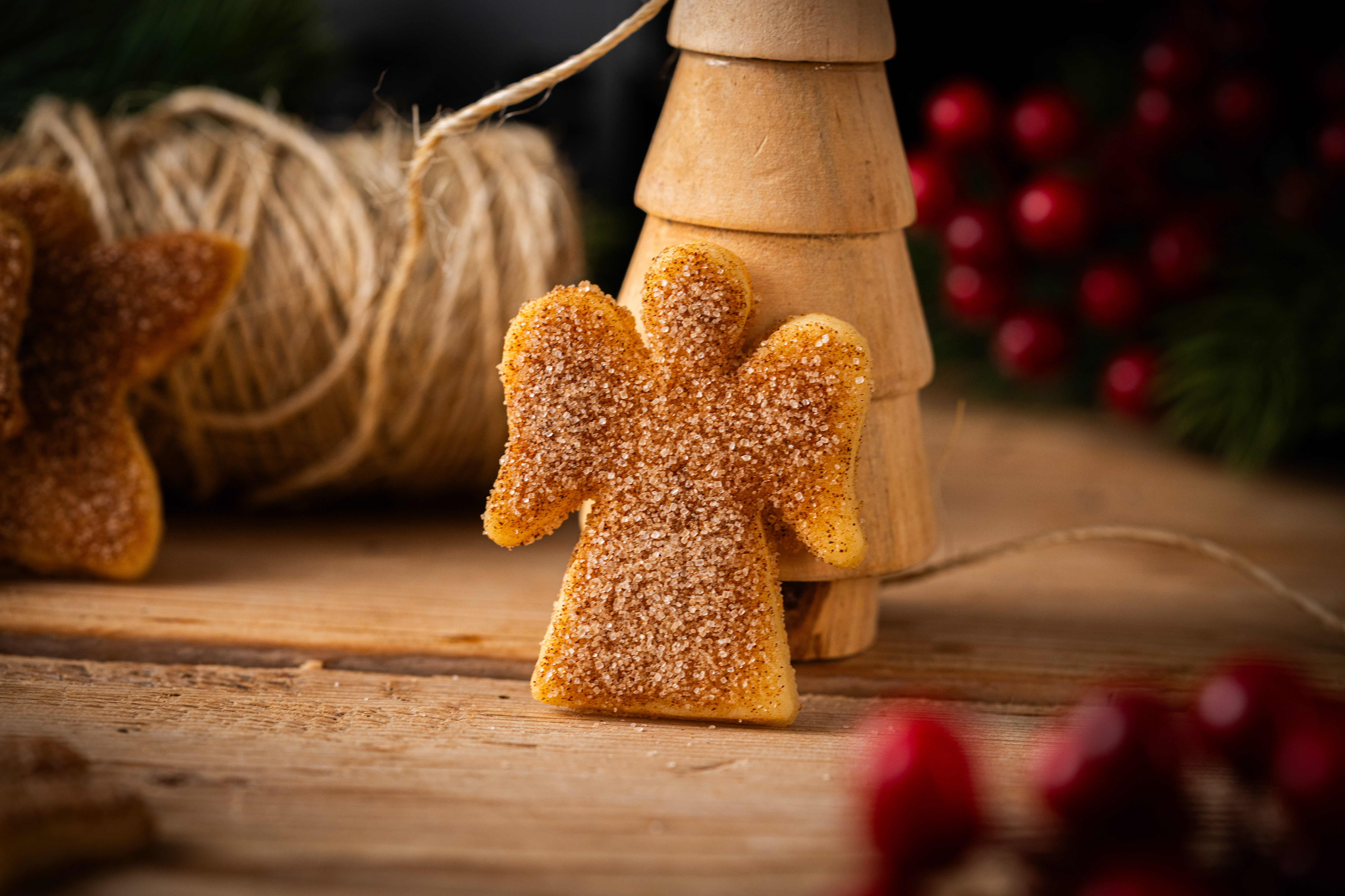 Bild zu festliche Zimtengel