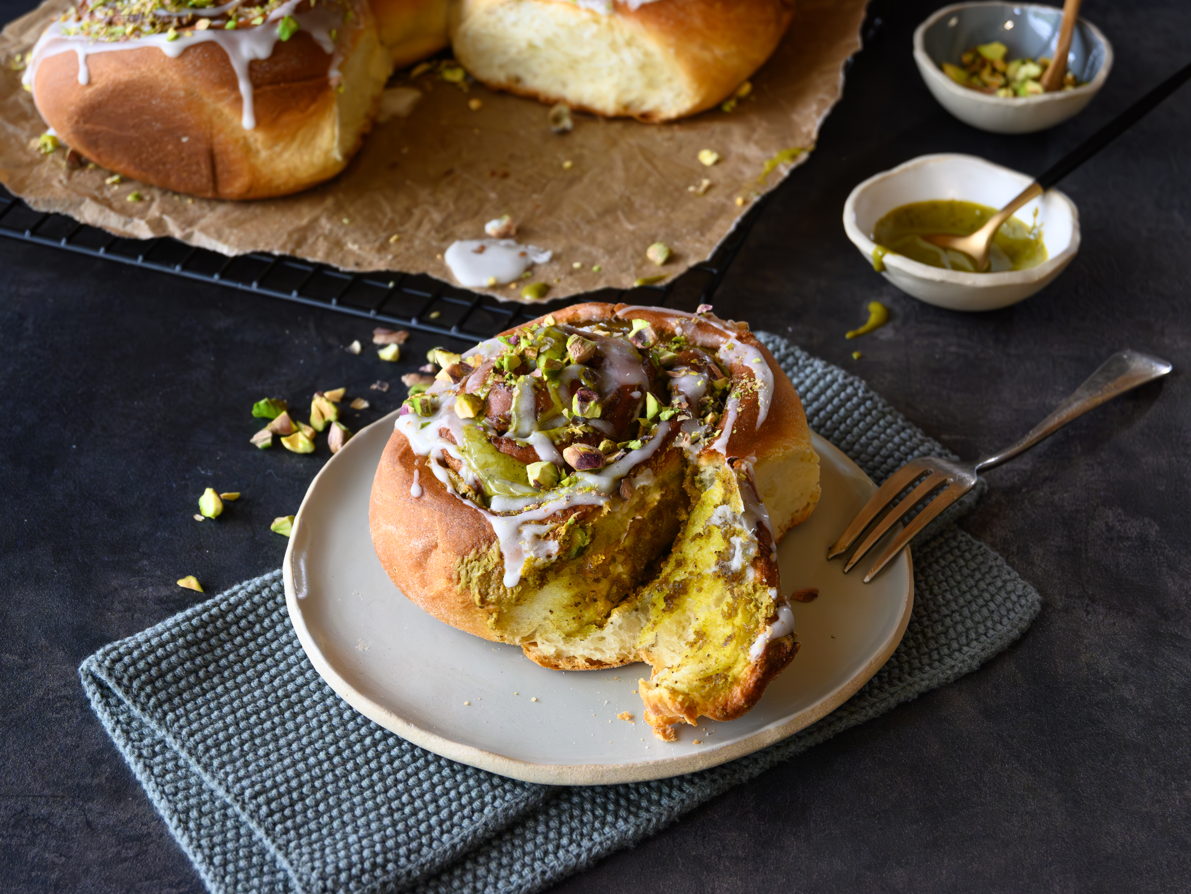 Bild zu Pistazienschnecken