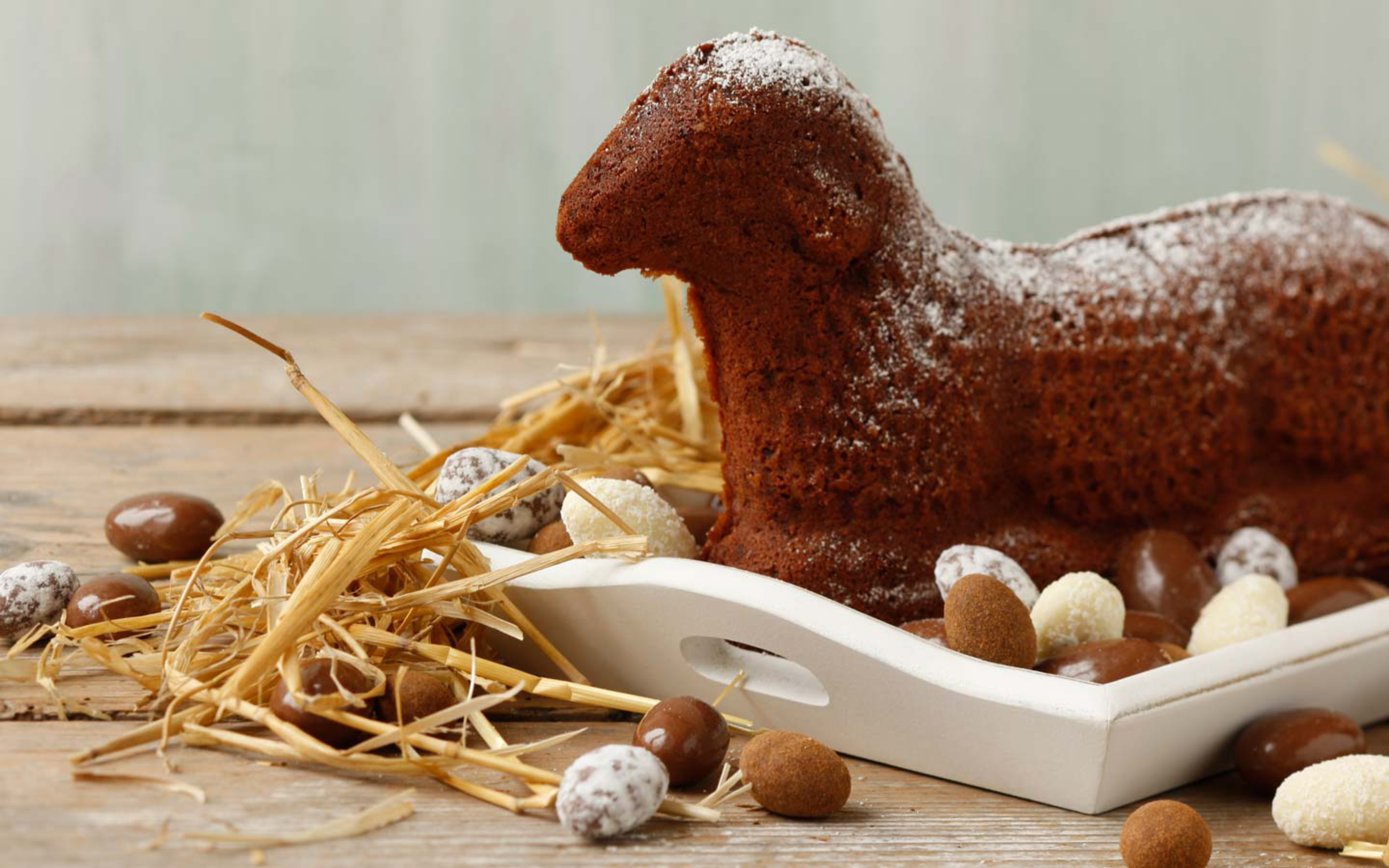 Schoko-Kirsch-Osterlamm Rezept | Fini´s Feinstes