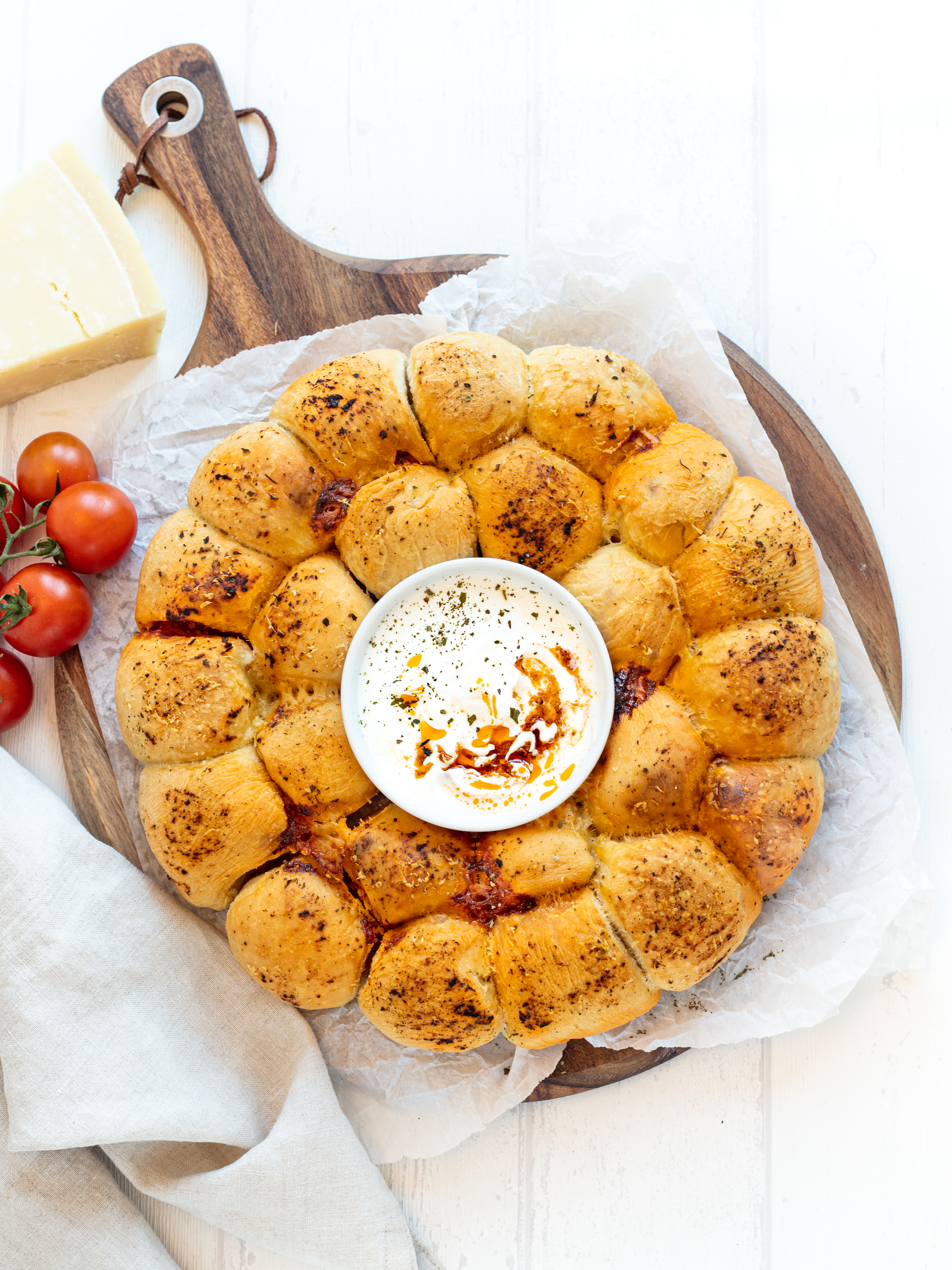 Bild zu Pizza Buchteln