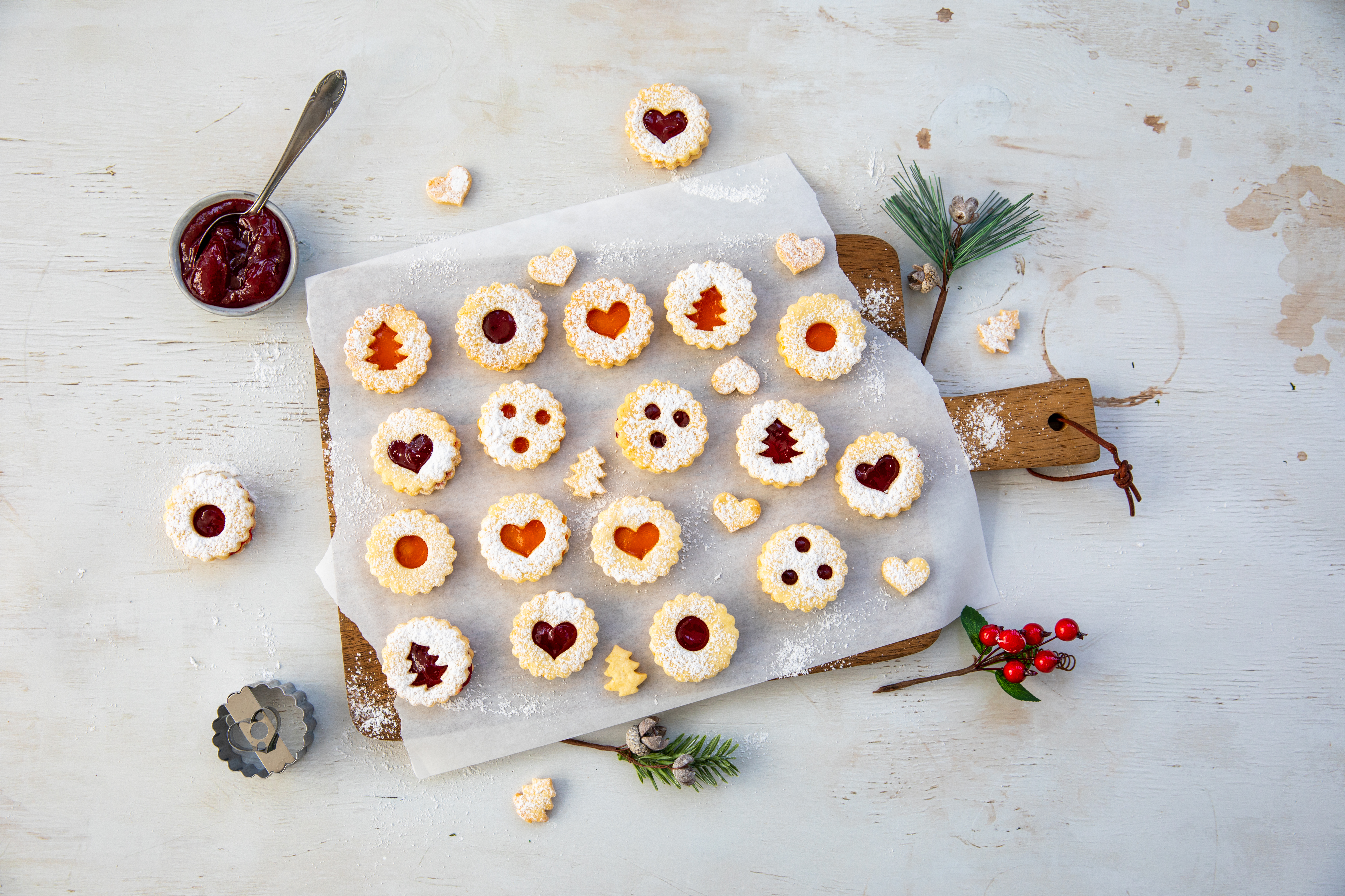 Bild zu Linzeraugen glutenfrei