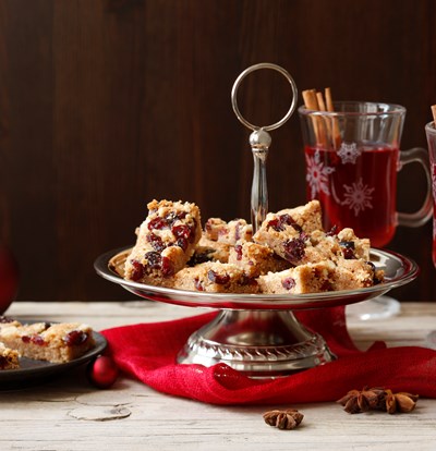 Bild zu Cranberry-Zimt-Streifen-Kekse