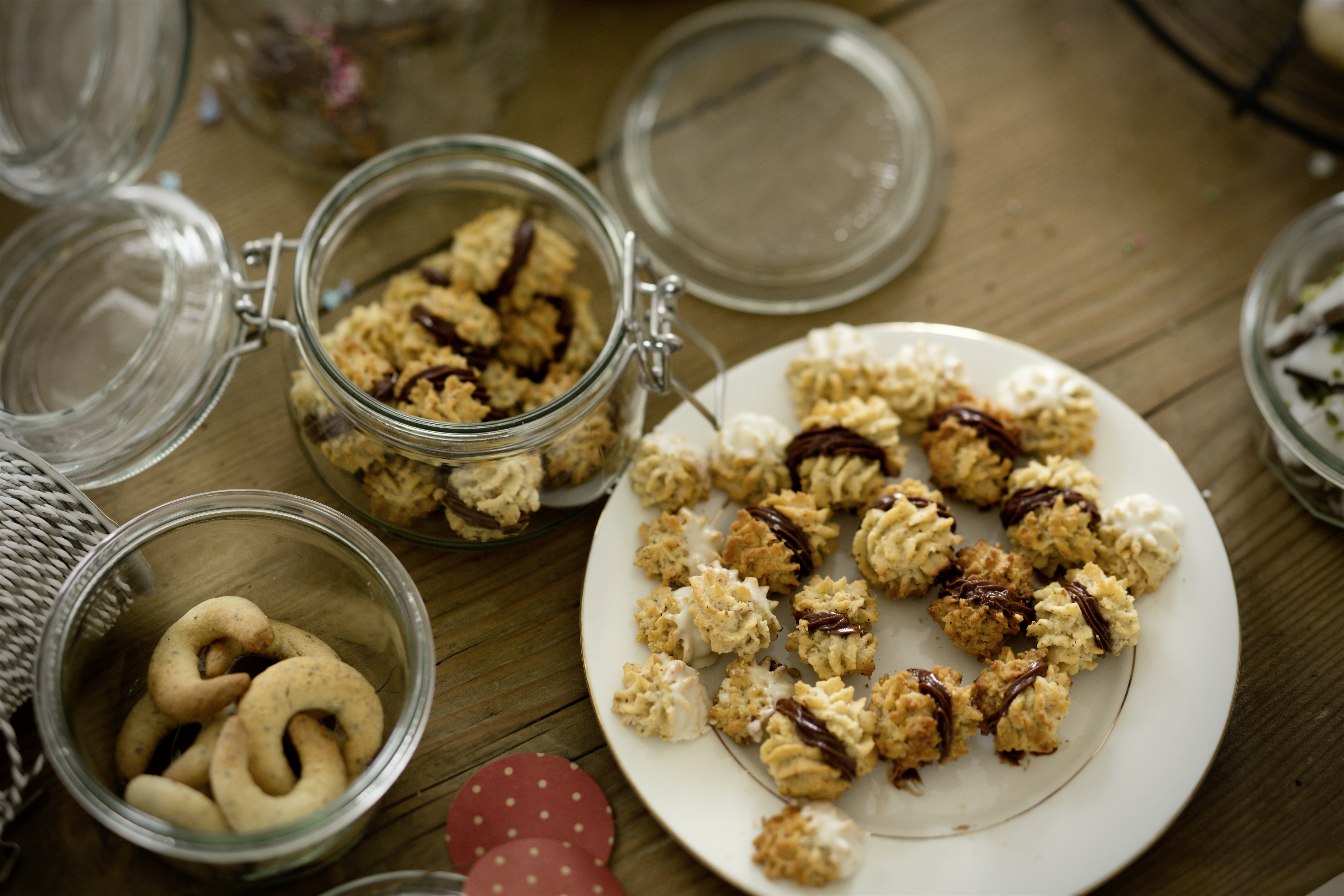 Feines Haselnuss-Spritzgebäck Rezept | Fini´s Feinstes