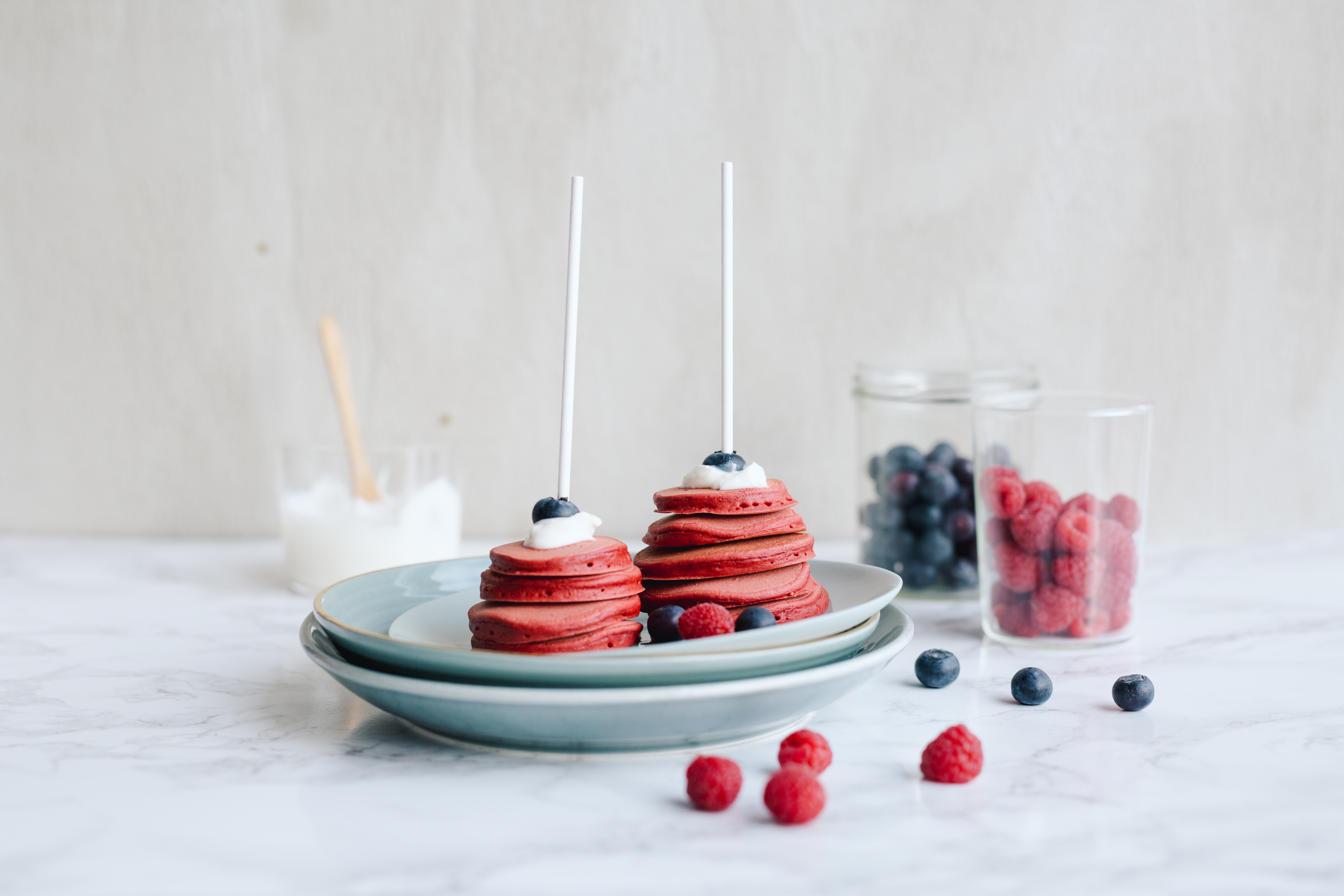 Bild zu Red Velvet Pancakes