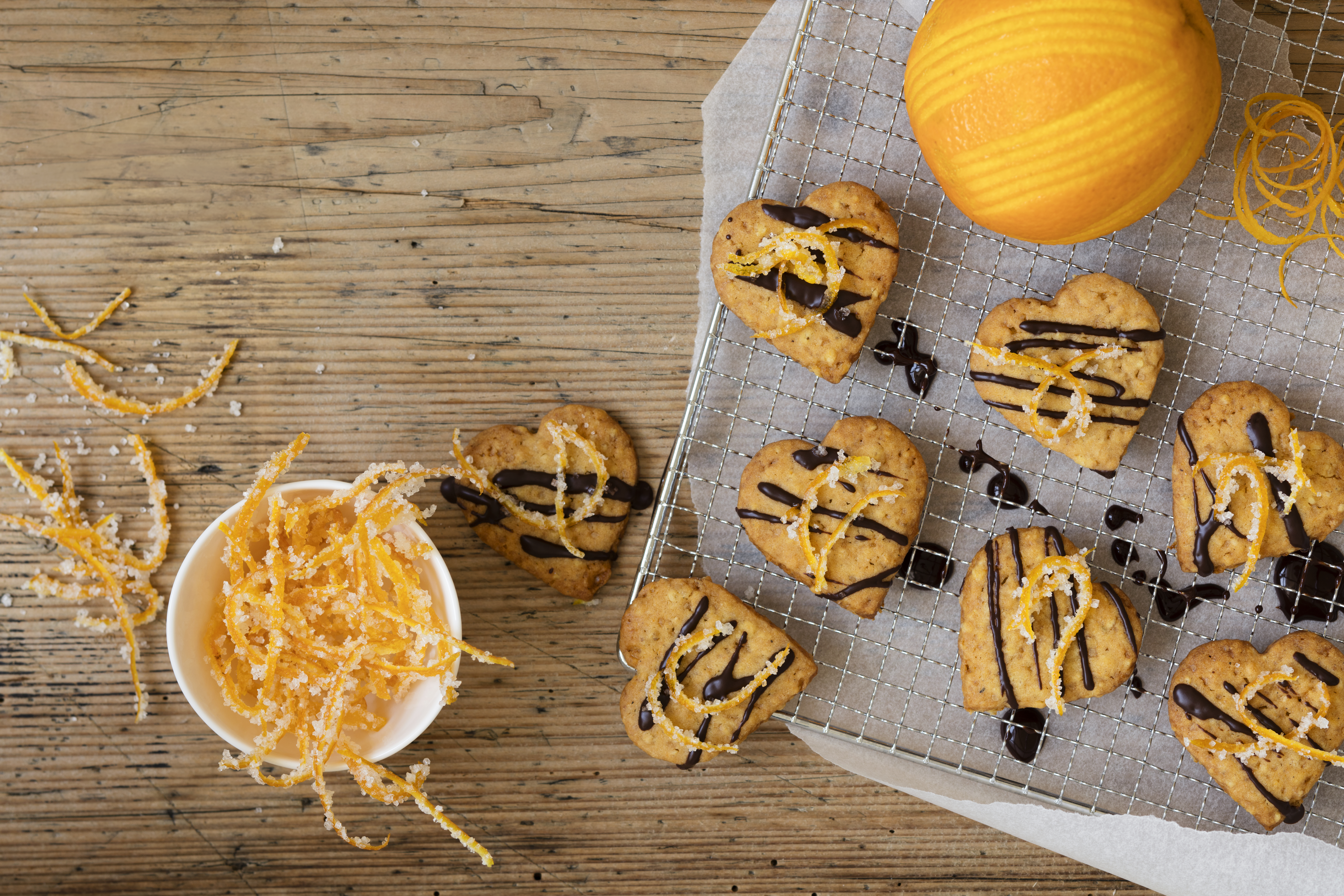 Bild zu Orangenherzen