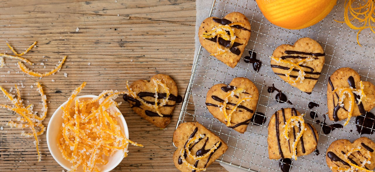 Bild zu Orangenherzen